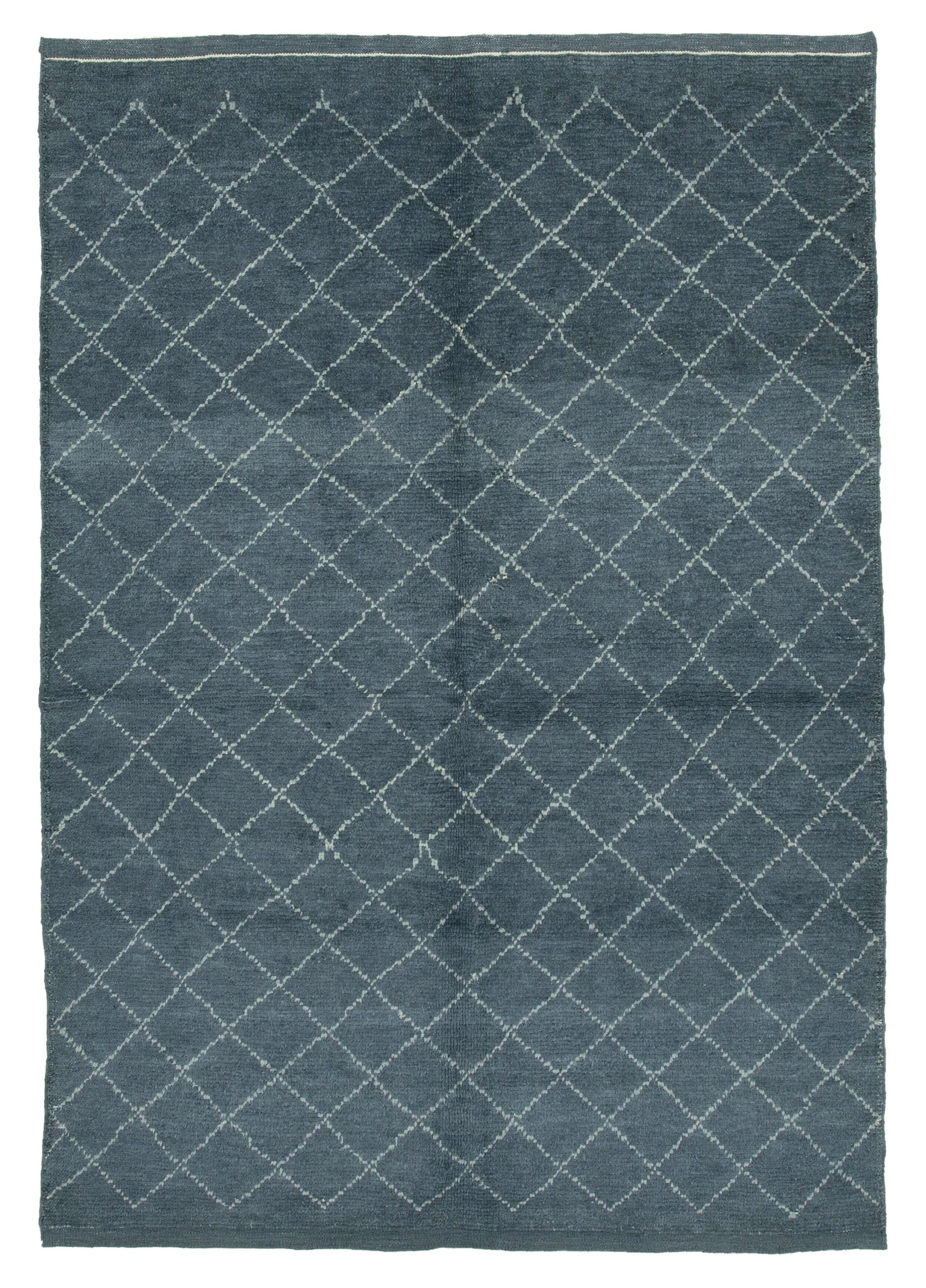 6 x 8 Blue Moroccan Rug - 3992