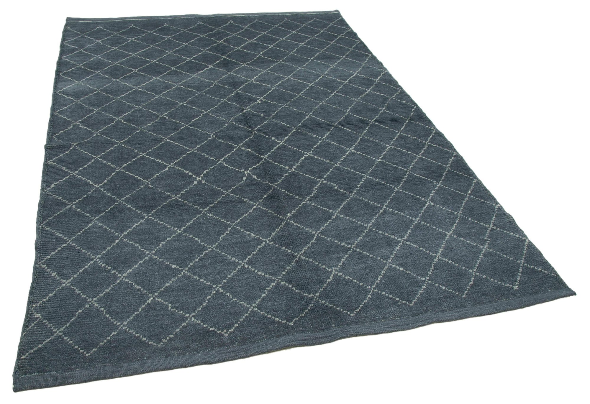 6 x 8 Blue Moroccan Rug - 3992