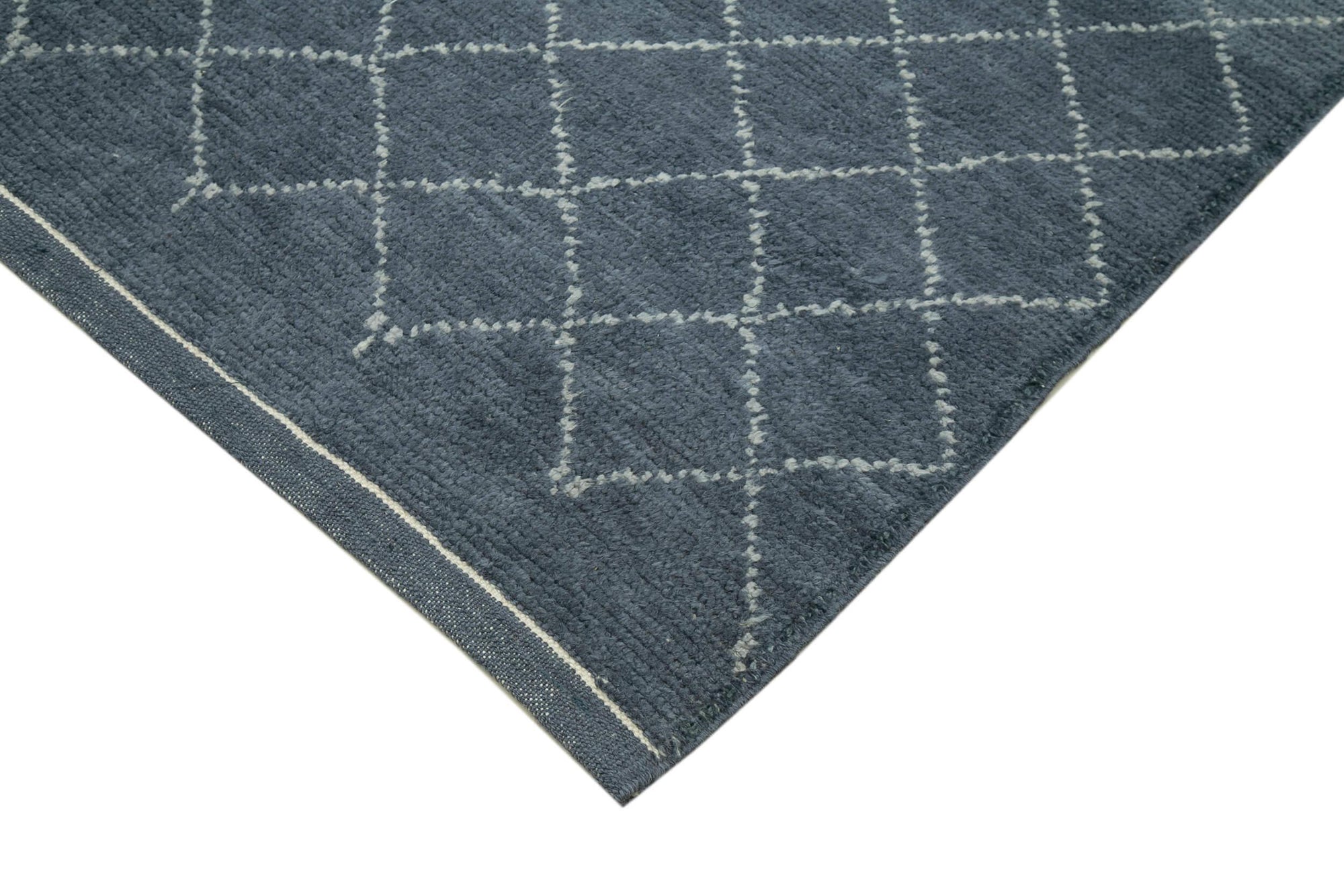 6 x 8 Blue Moroccan Rug - 3992