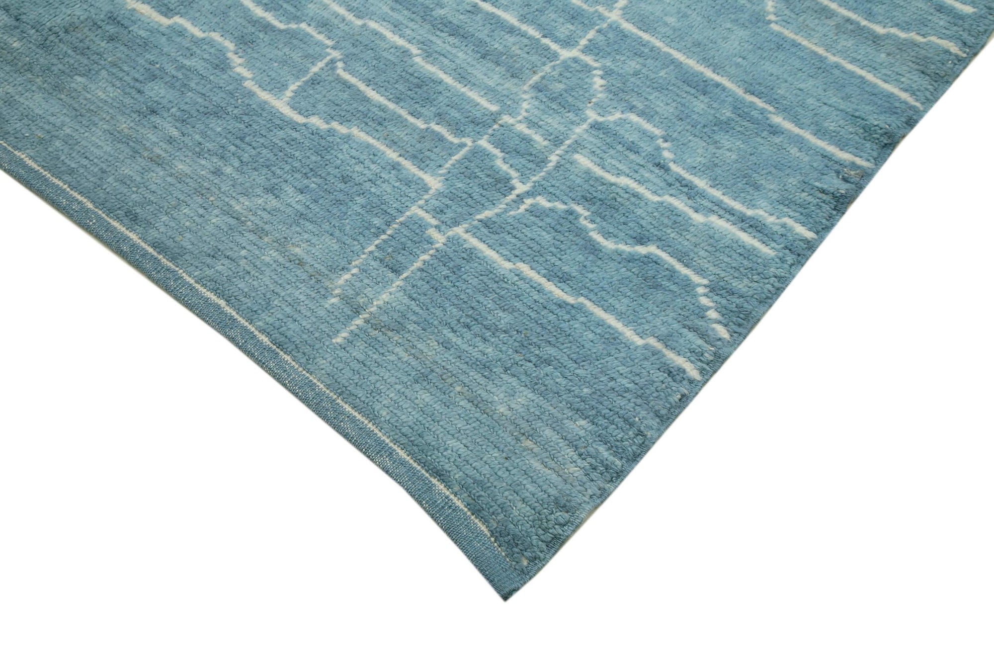 6 x 9 Blue Moroccan Rug - 3990