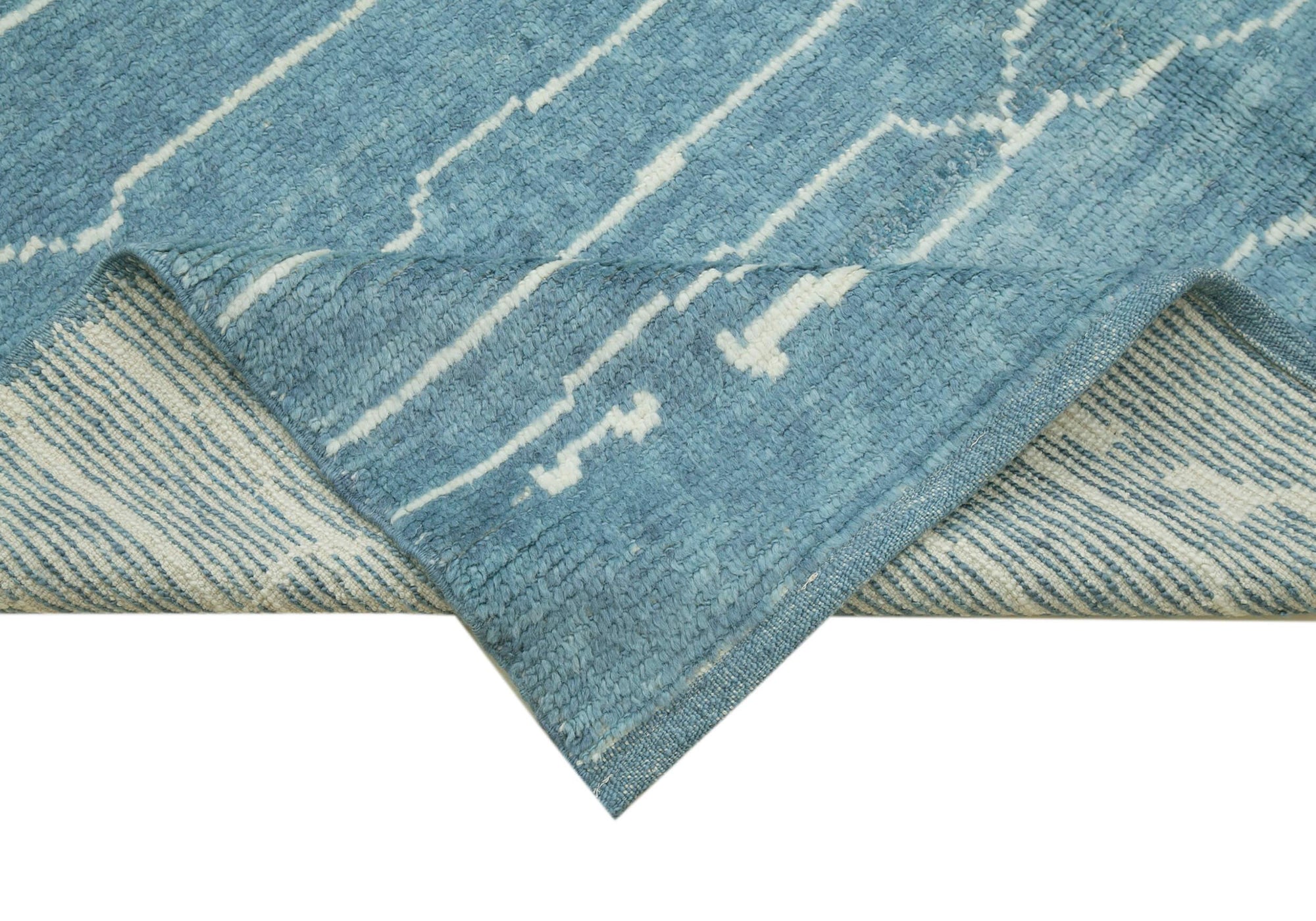 6 x 9 Blue Moroccan Rug - 3990