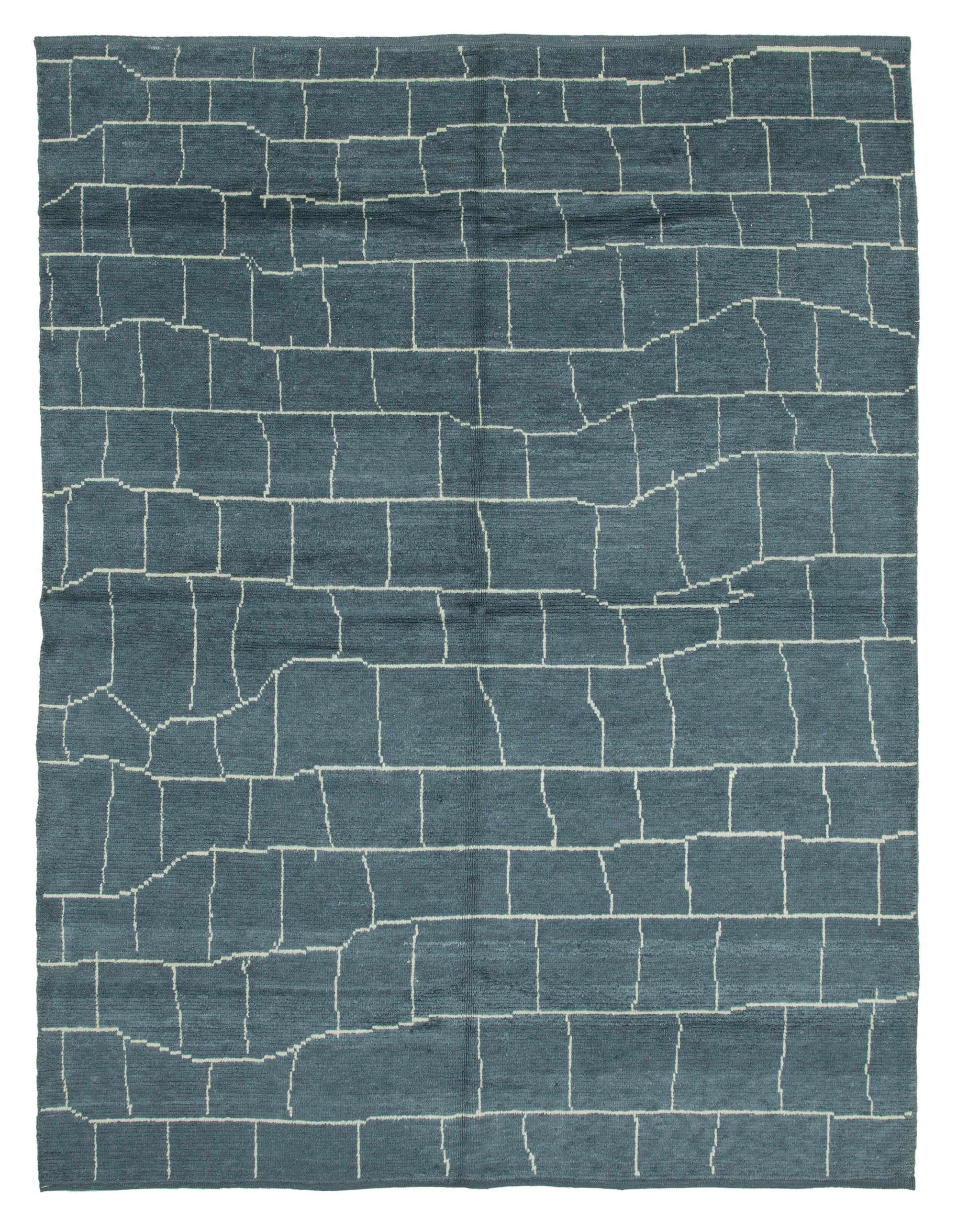 8 x 10 Grey Moroccan Rug - 3980