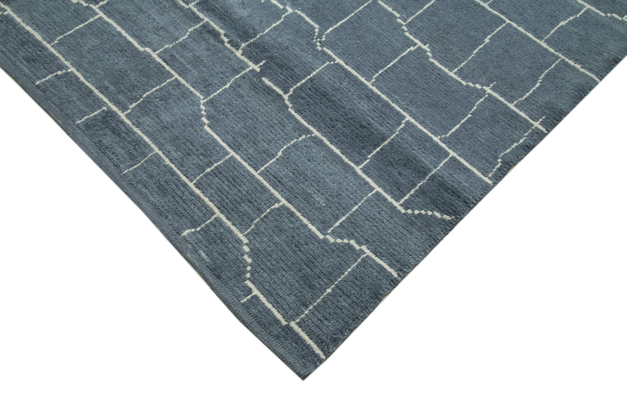 8 x 10 Grey Moroccan Rug - 3980