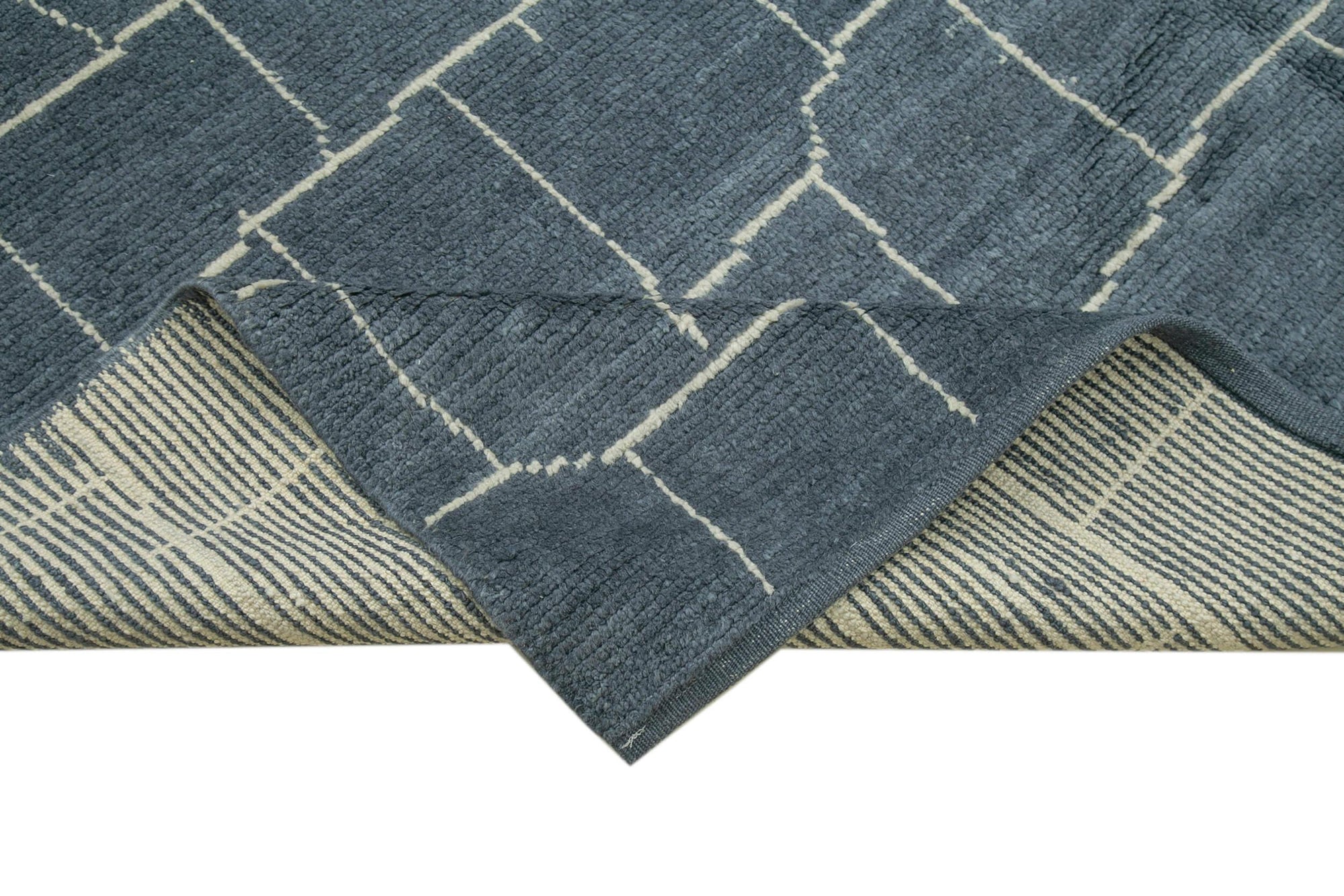 8 x 10 Grey Moroccan Rug - 3980