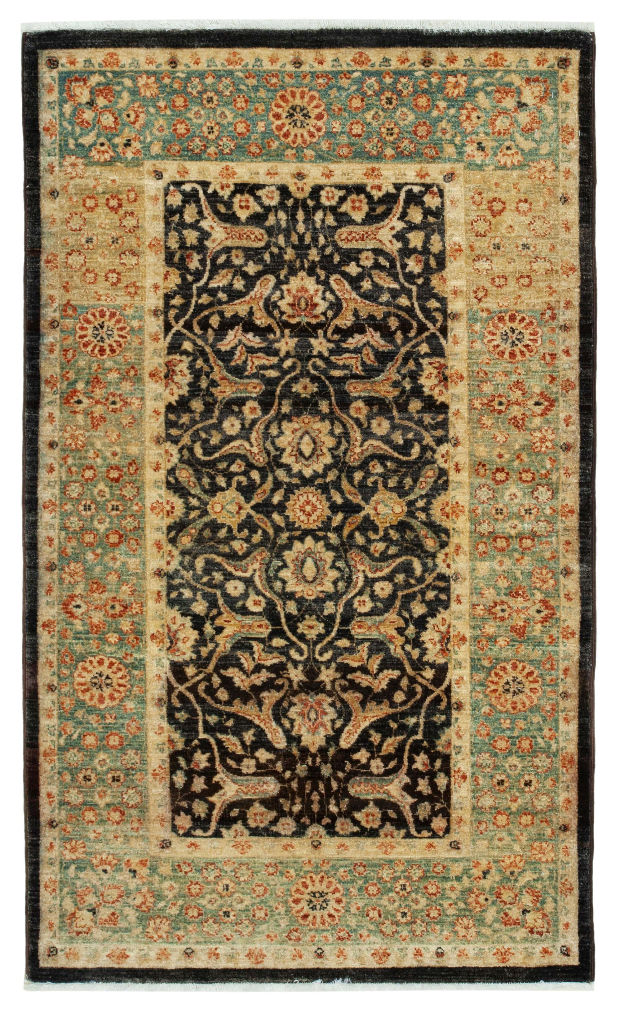 3 x 5 Beige Oushak Rug - 4021