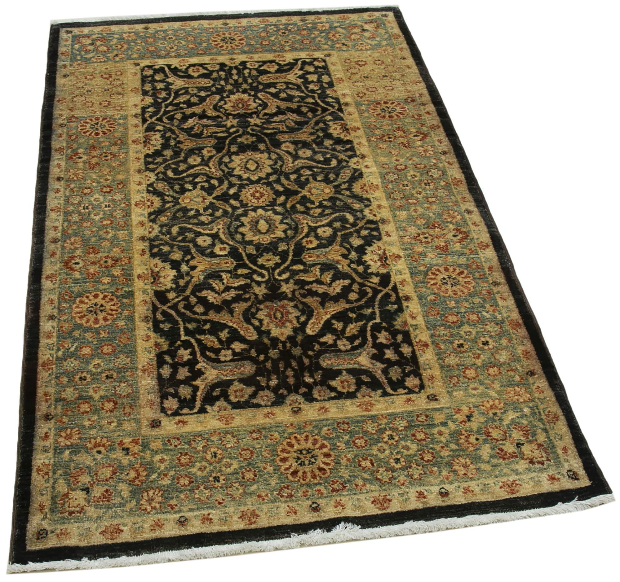 3 x 5 Beige Oushak Rug - 4021