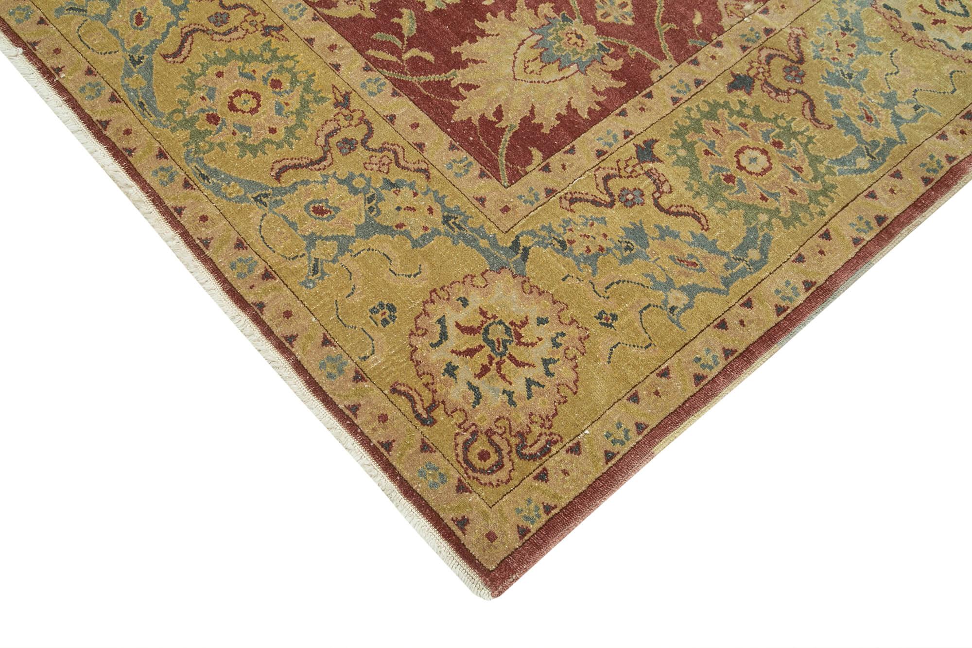 8 x 10 Beige Oushak Rug - 4031