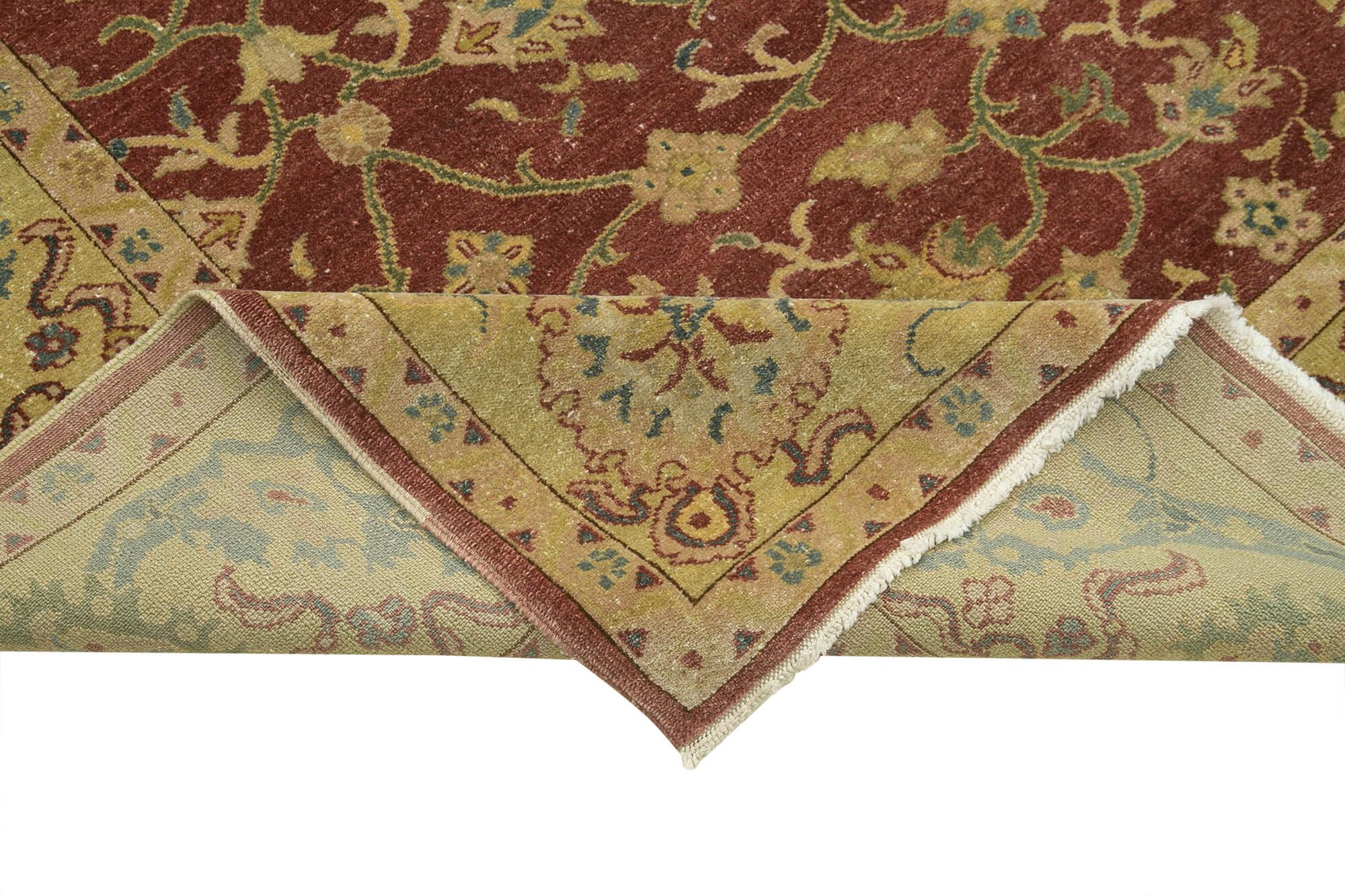 8 x 10 Beige Oushak Rug - 4031