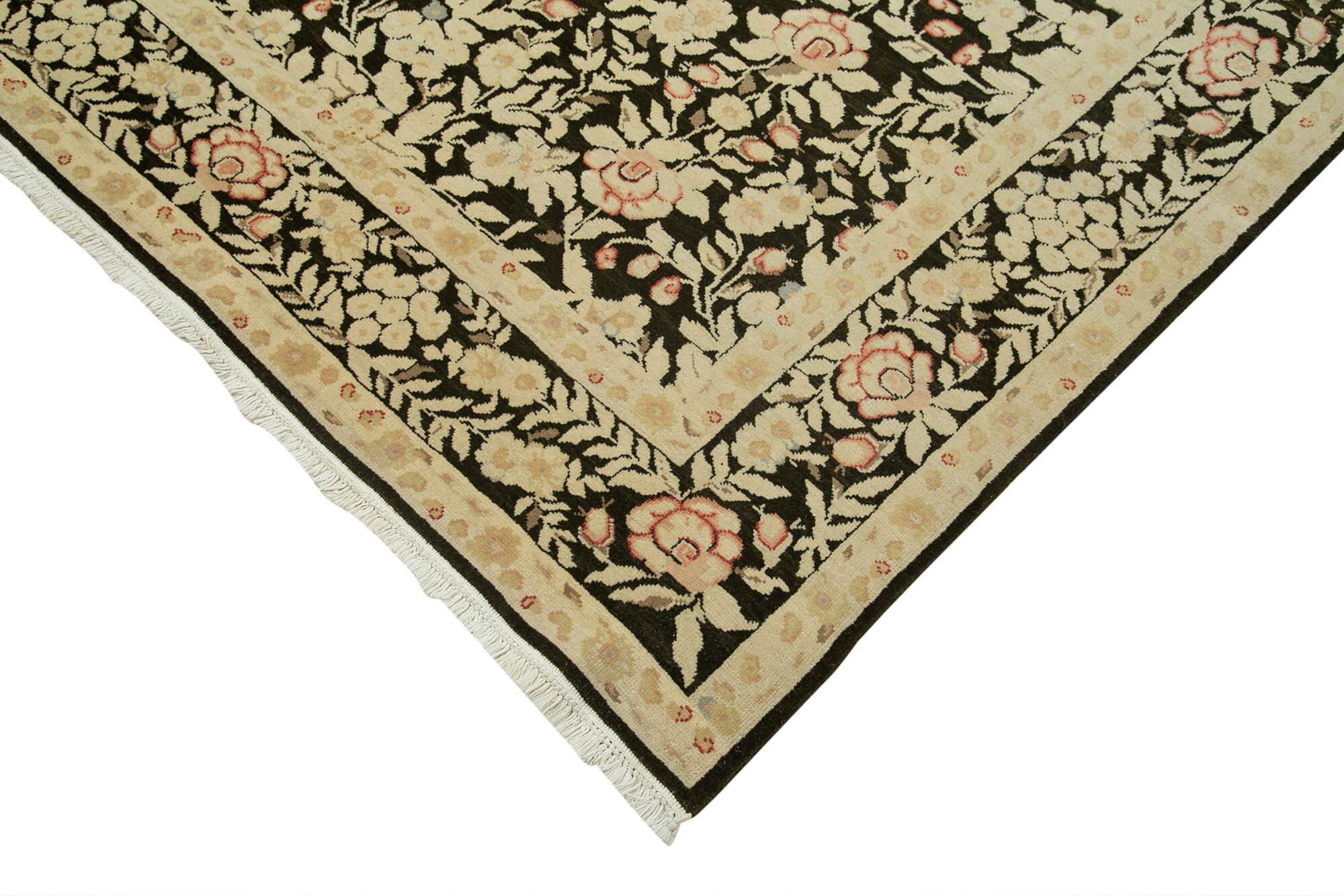 9 x 12 Beige Oushak Rug - 4038