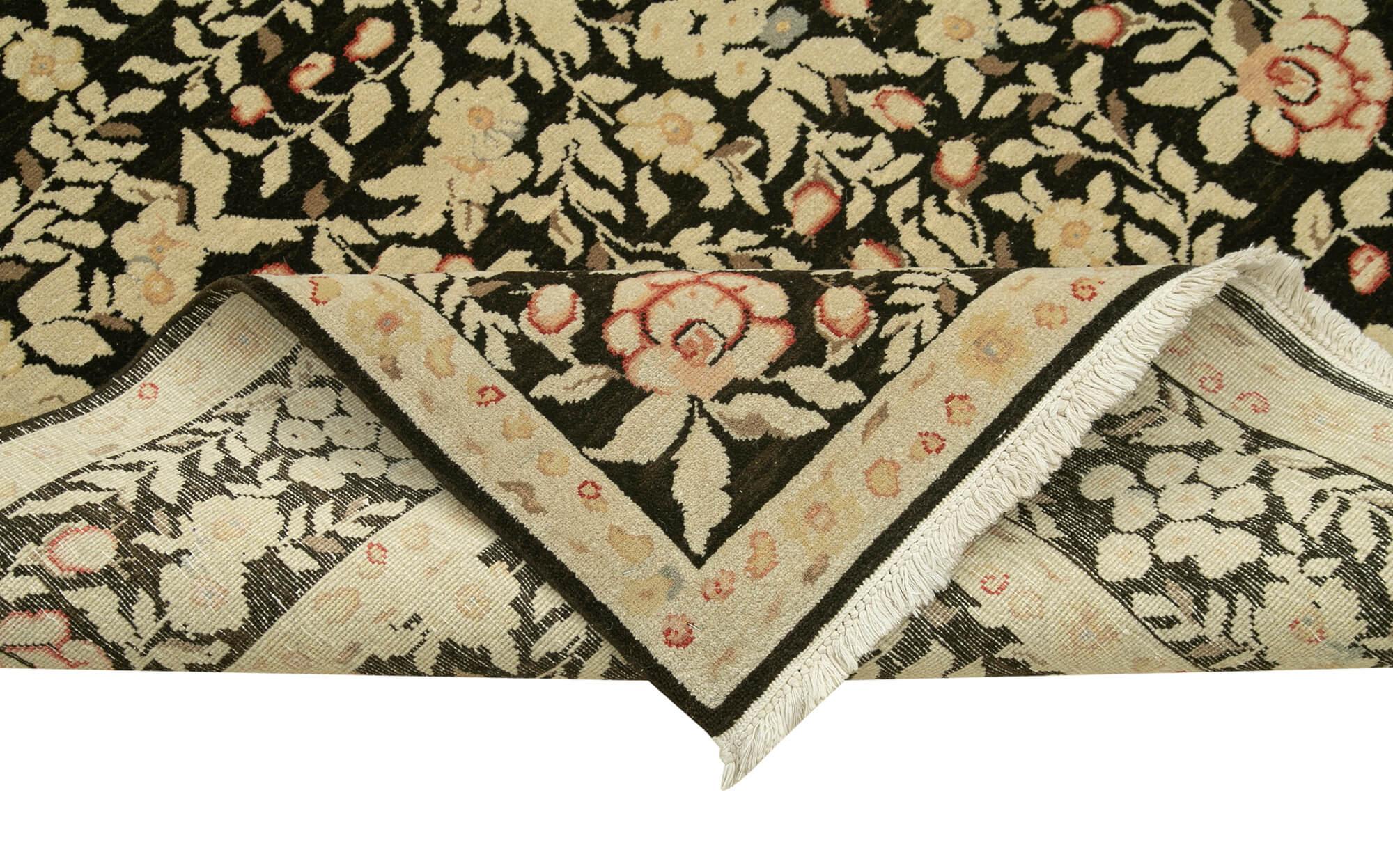 9 x 12 Beige Oushak Rug - 4038