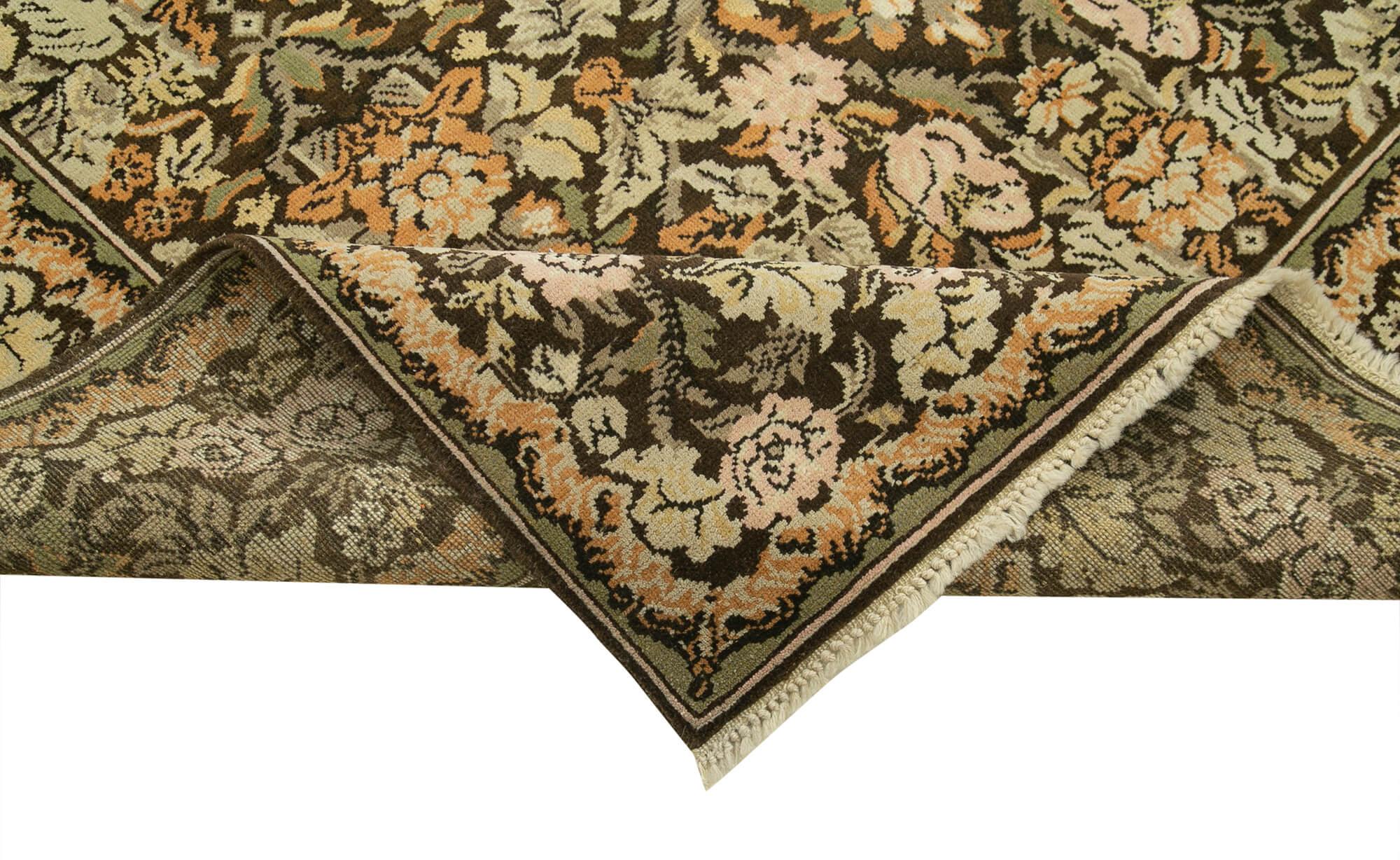 9 x 12 Beige Oushak Rug - 4043