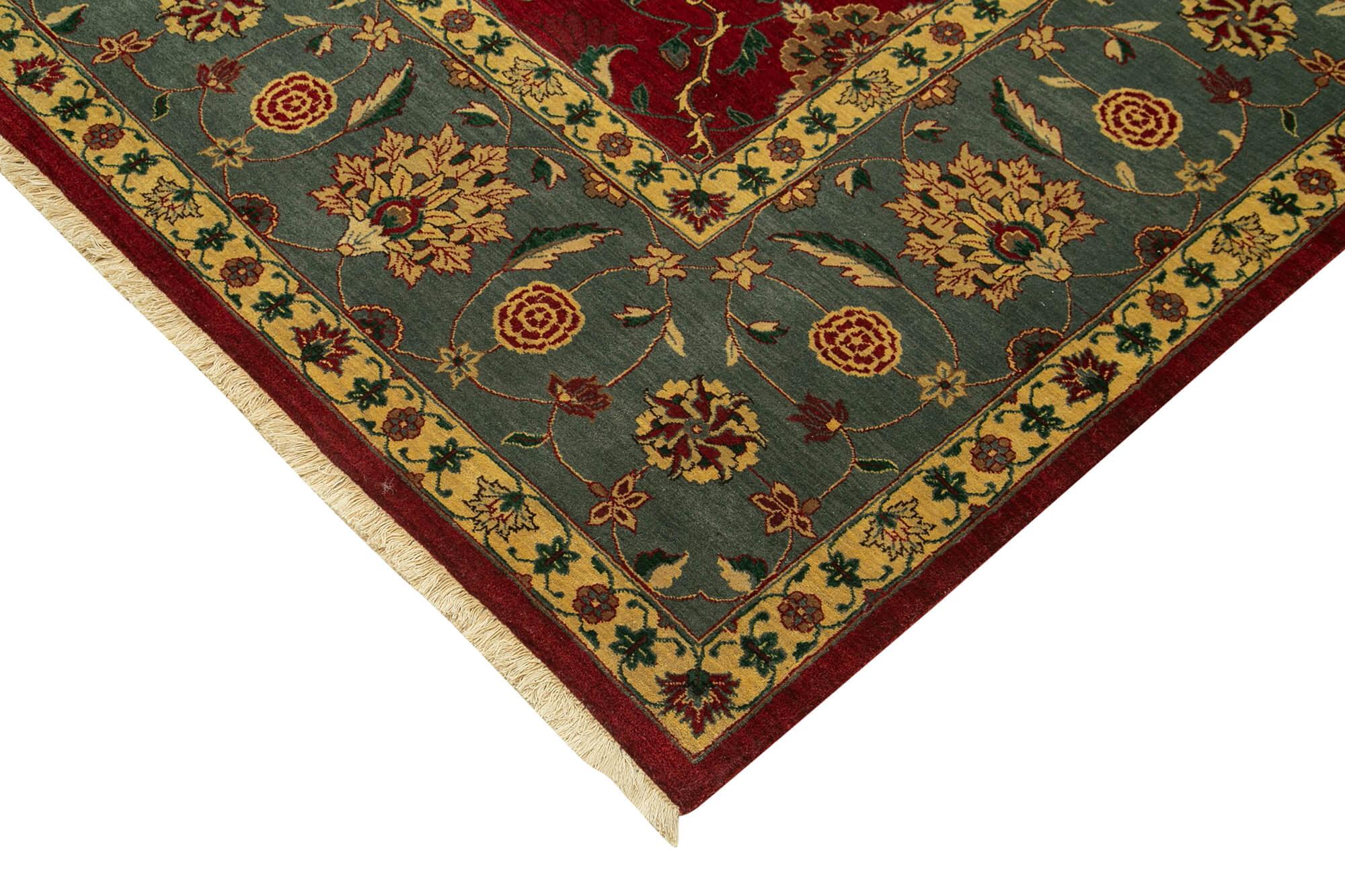 9 x 12 Red Oushak Rug - 4044