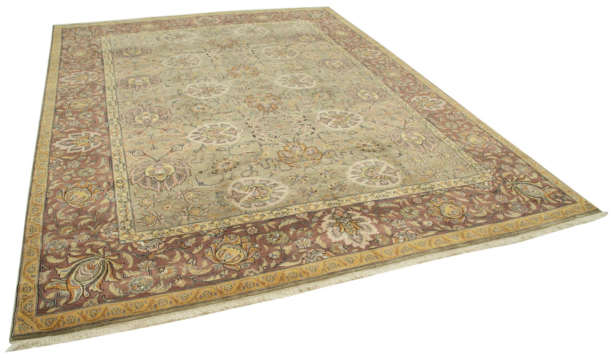 9 x 12 Grey Oushak Rug - 4045