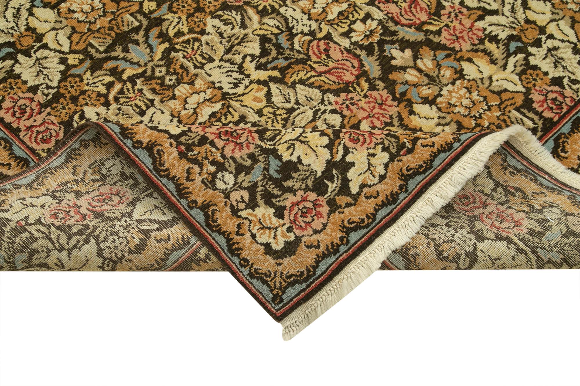 9 x 12 Beige Oushak Rug - 4046