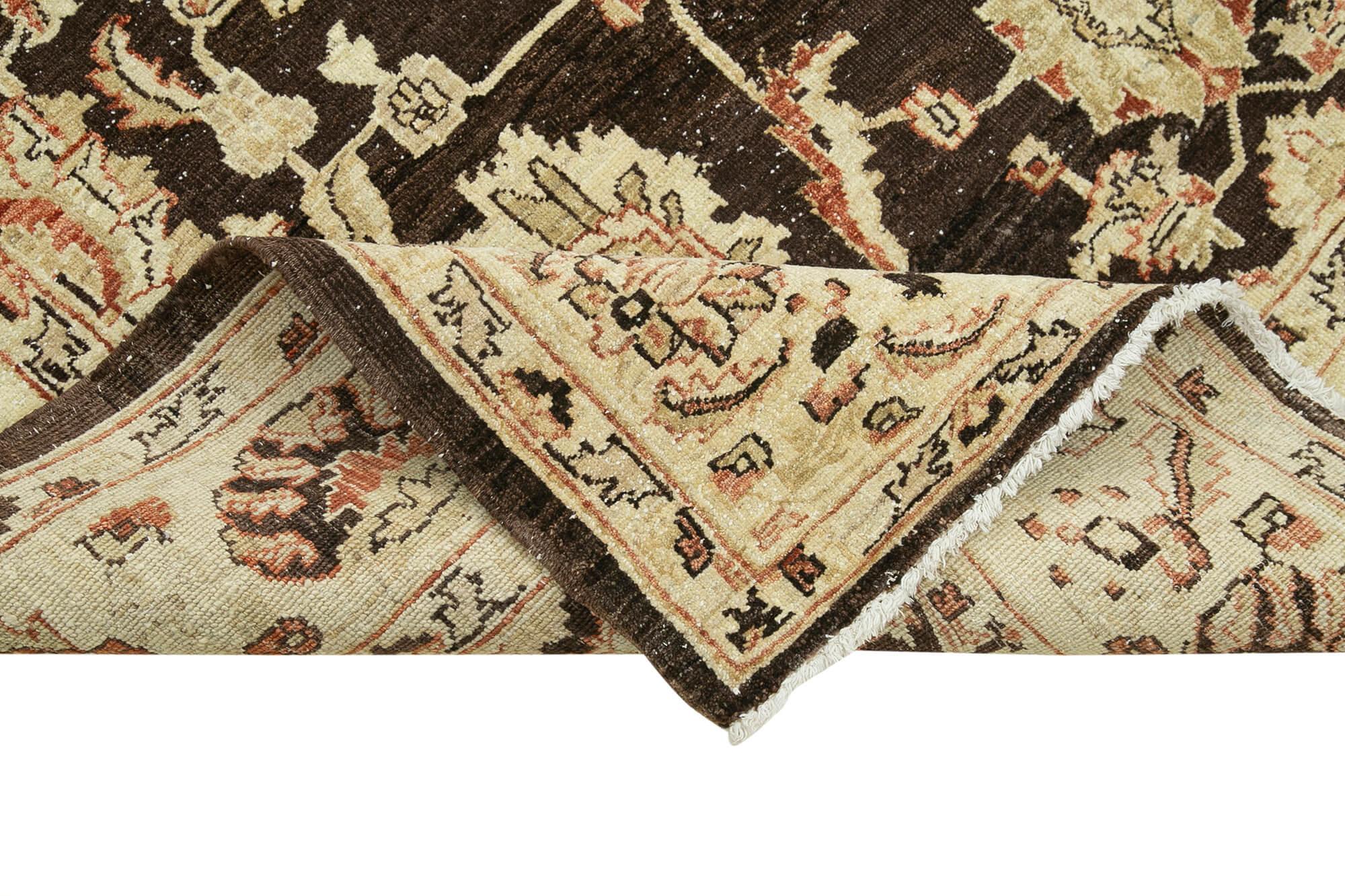 6 x 9 Beige Oushak Rug - 4054