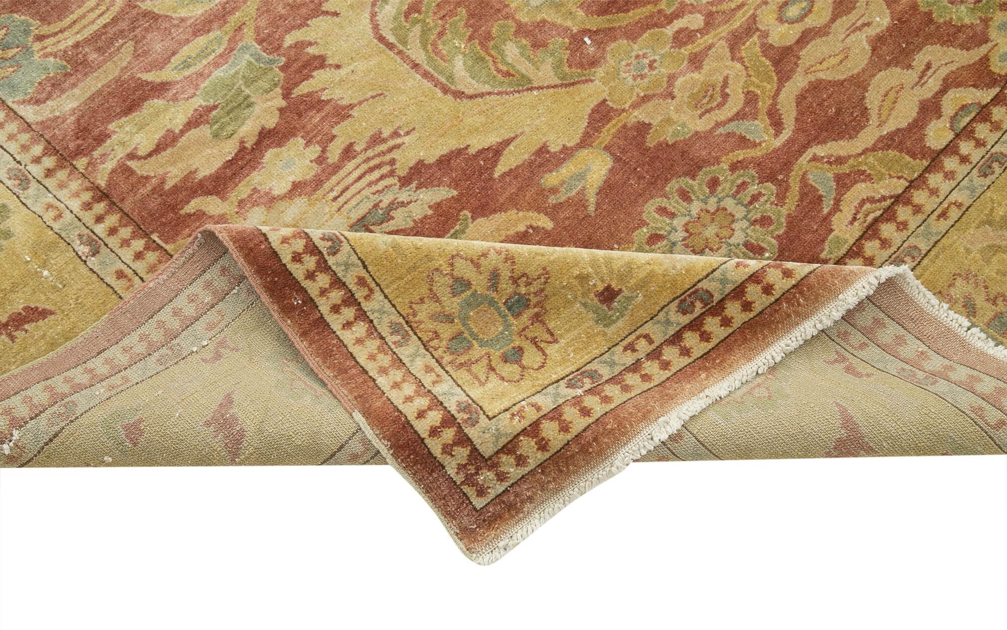 8 x 10 Beige Oushak Rug - 4061