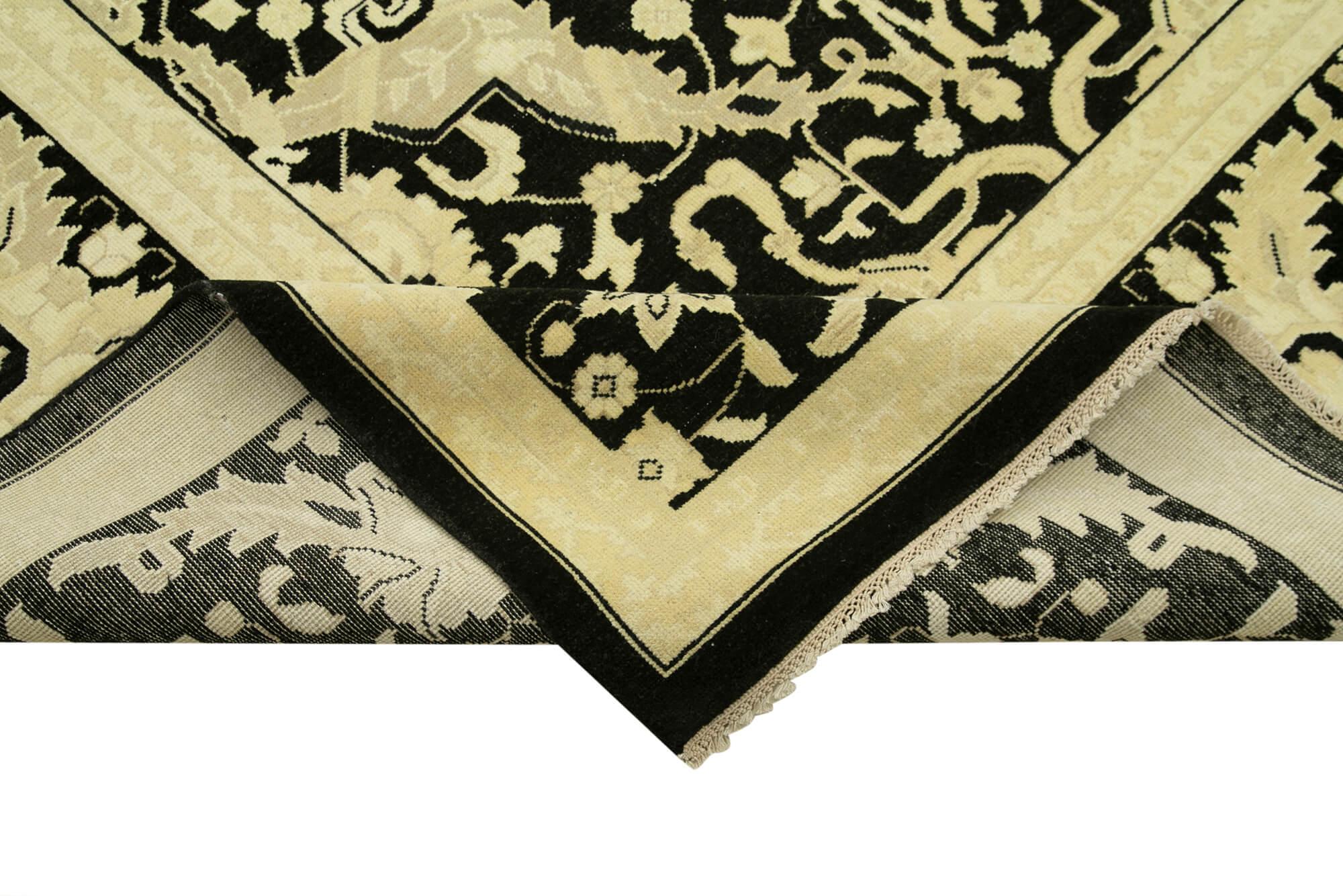 9 x 13 Beige Oushak Rug - 4063