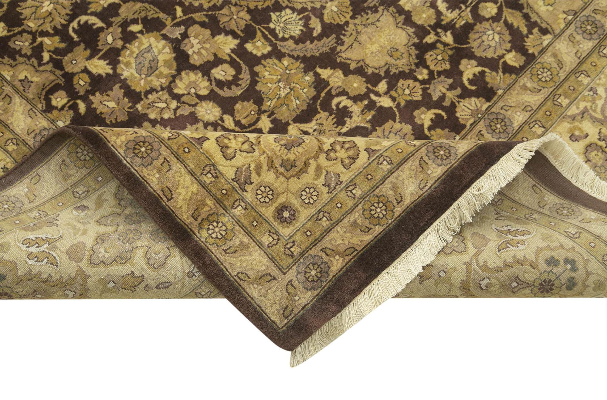 9 x 12 Yellow Oushak Rug - 4068