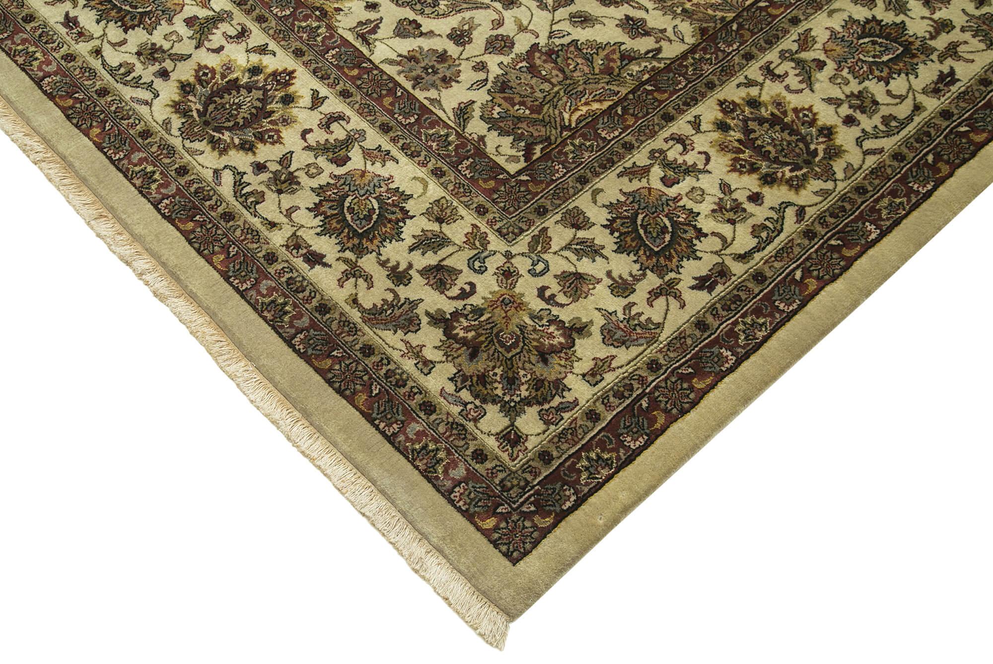 9 x 12 Beige Oushak Rug - 4074