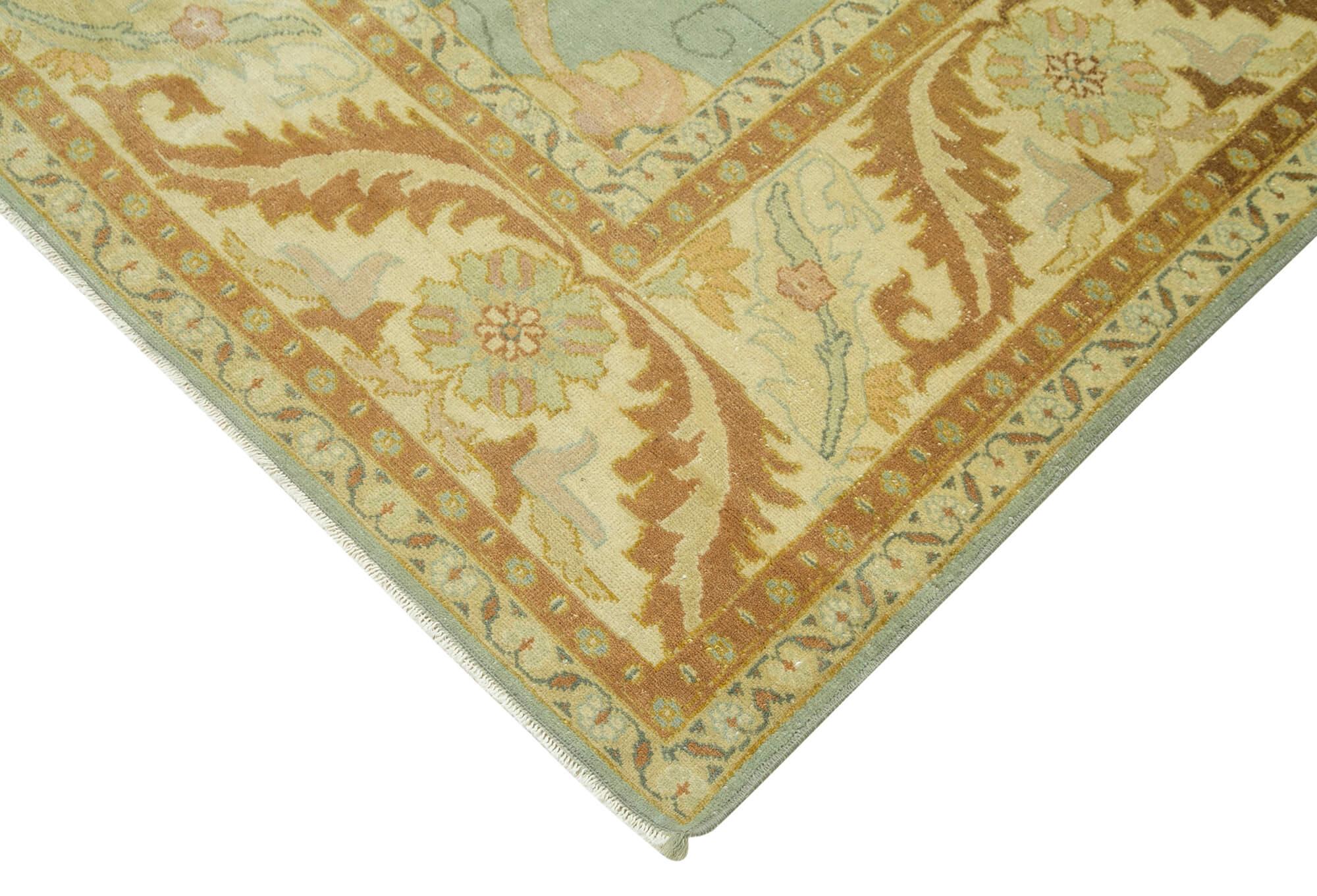 10 x 14 Beige Oushak Rug - 4077