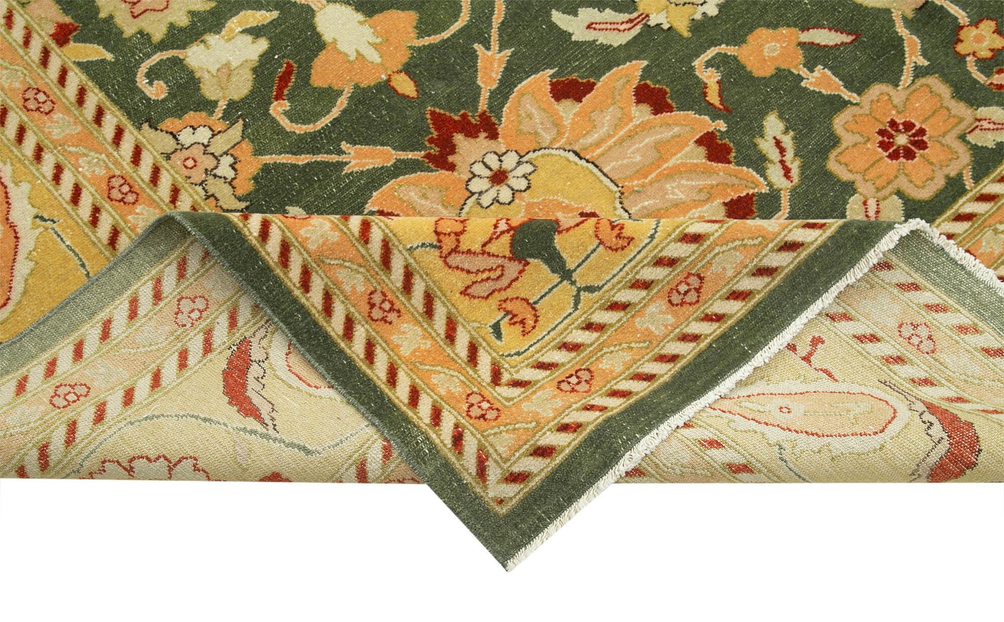 10 x 12 Yellow Oushak Rug - 4084