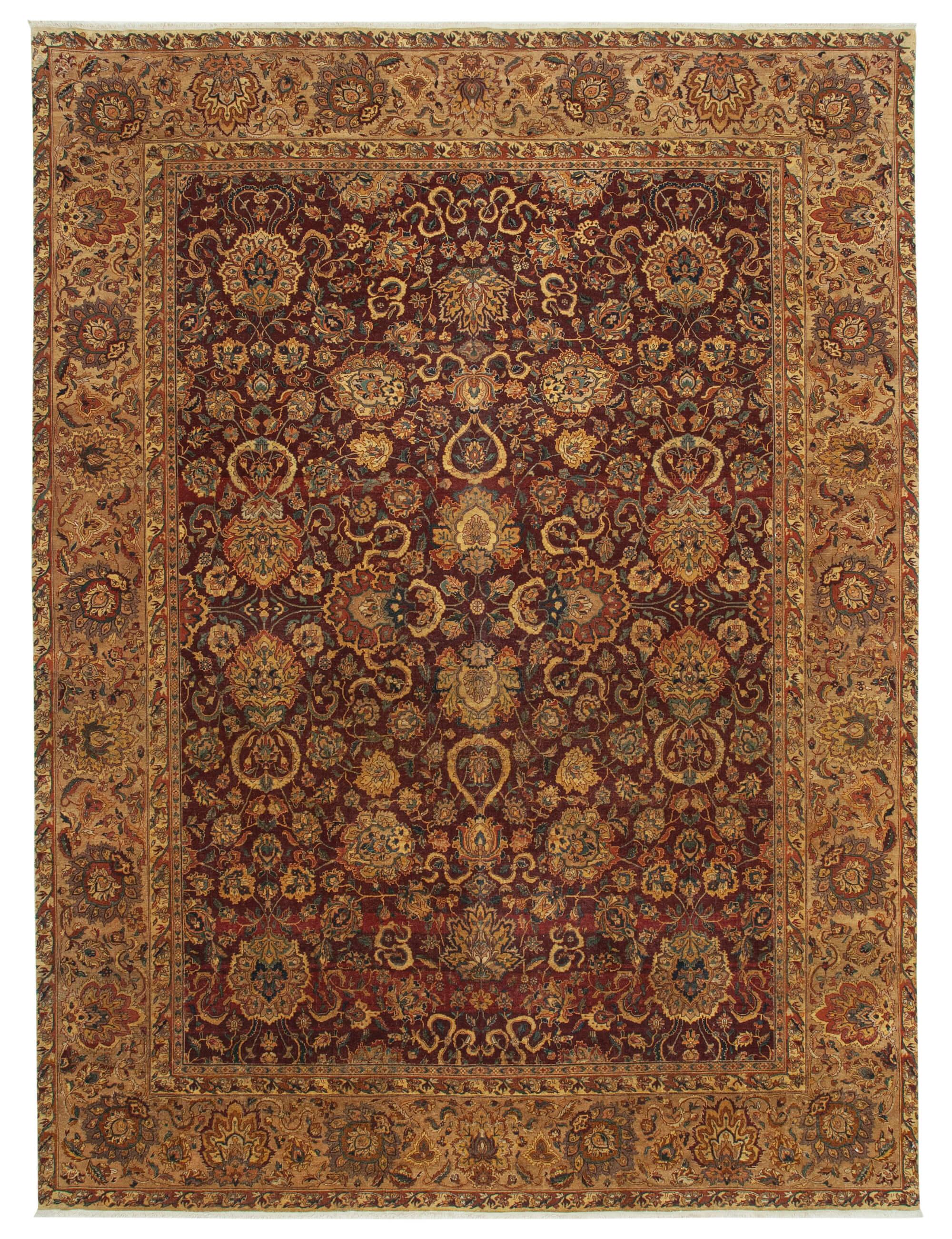 9 x 12 Red Oushak Rug - 4089