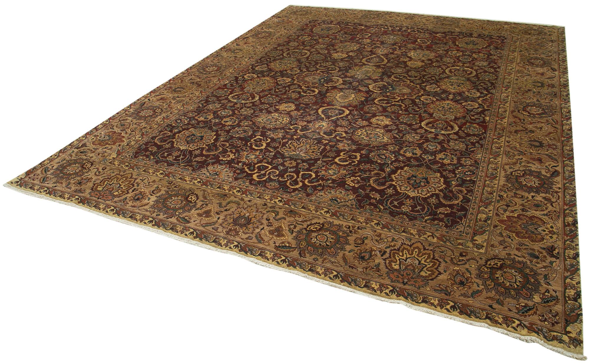 9 x 12 Red Oushak Rug - 4089