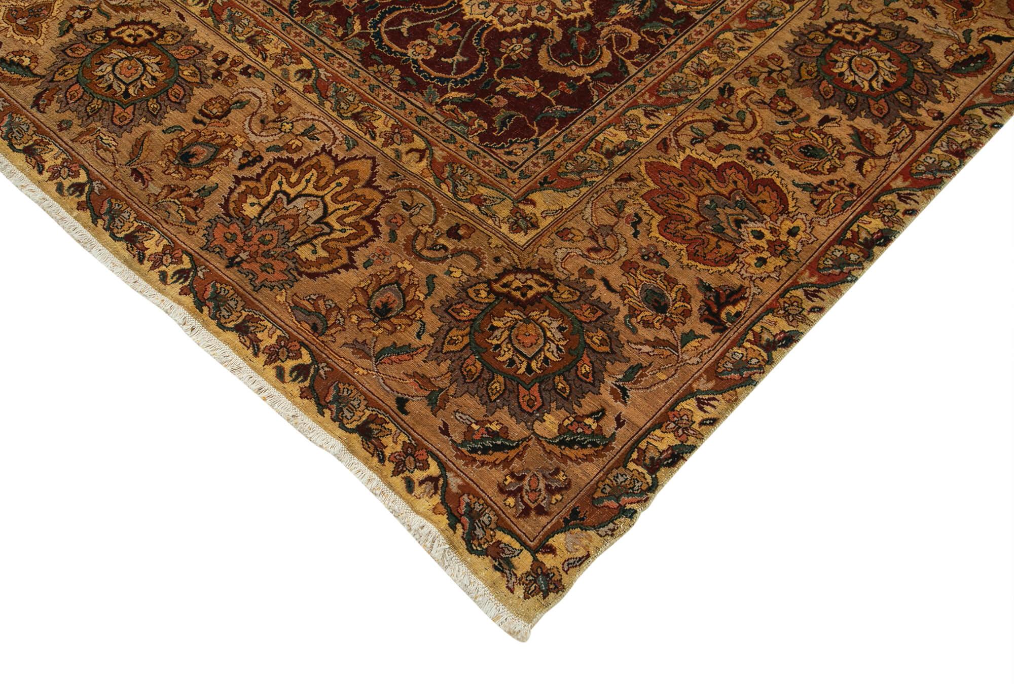 9 x 12 Red Oushak Rug - 4089