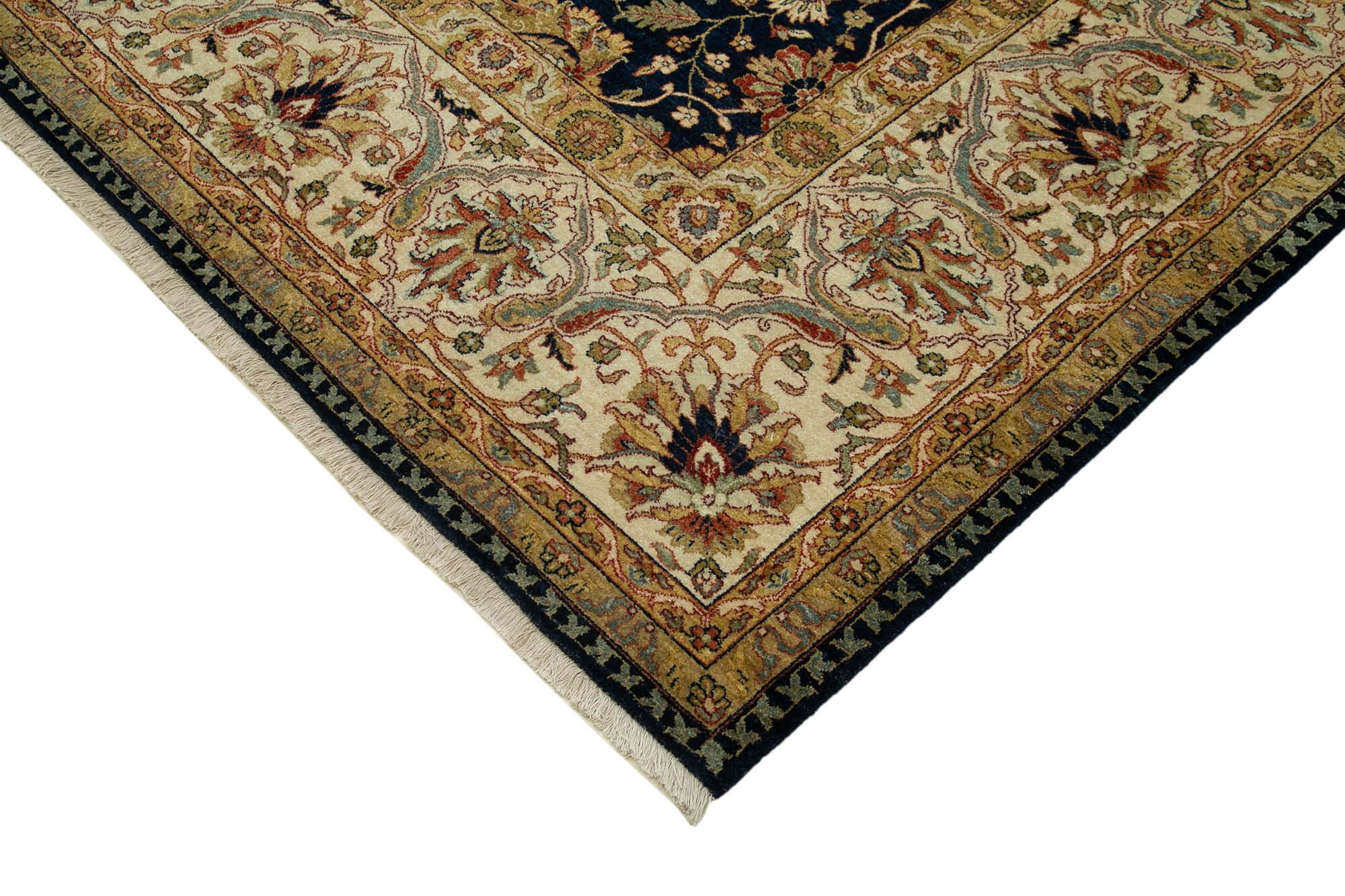 10 x 14 Blue Oushak Rug - 4091