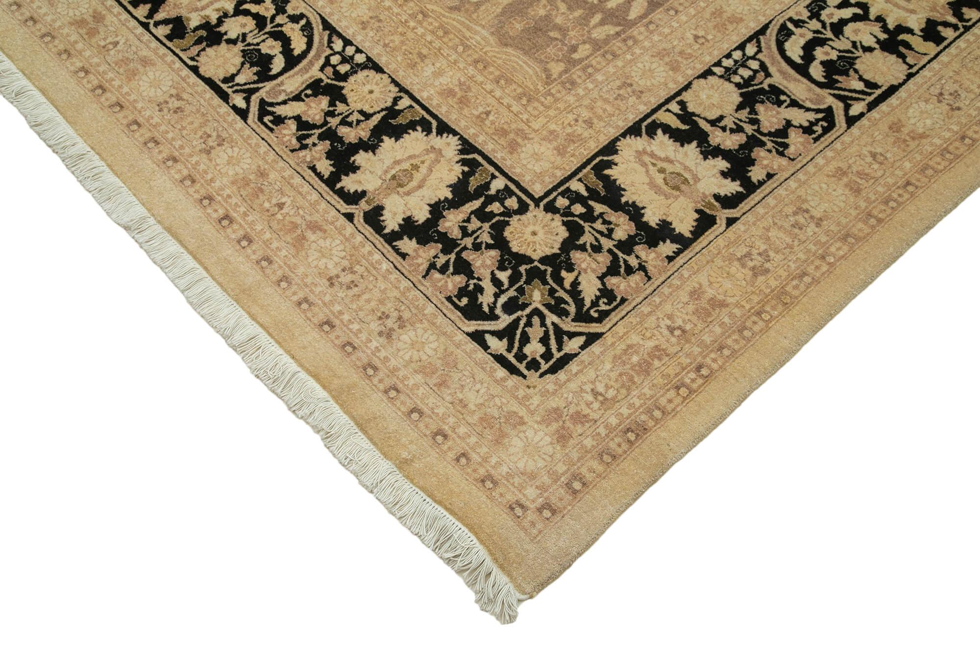 10 x 14 Beige Oushak Rug - 4093