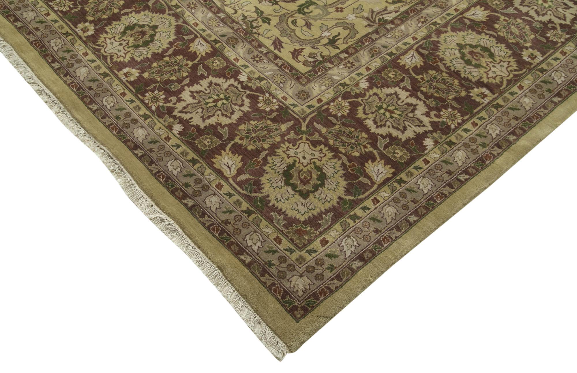 11 x 18 Yellow Oushak Rug - 4101