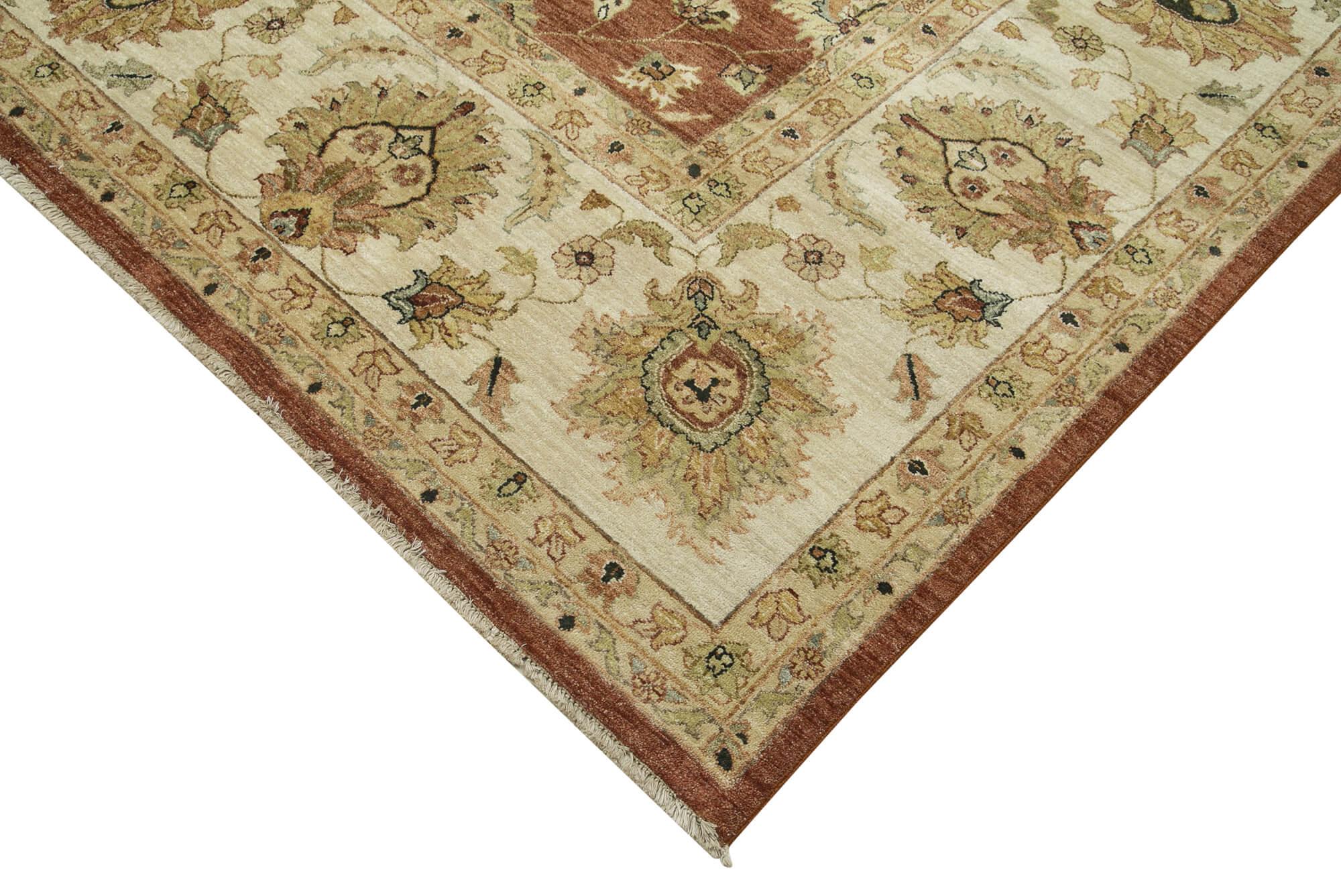 12 x 15 Beige Oushak Rug - 4103