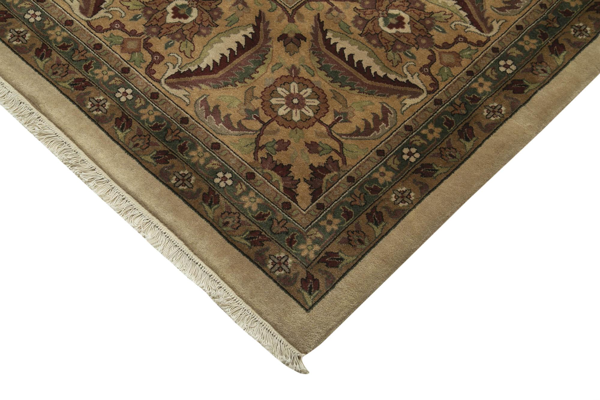 12 x 17 Beige Oushak Rug - 4104