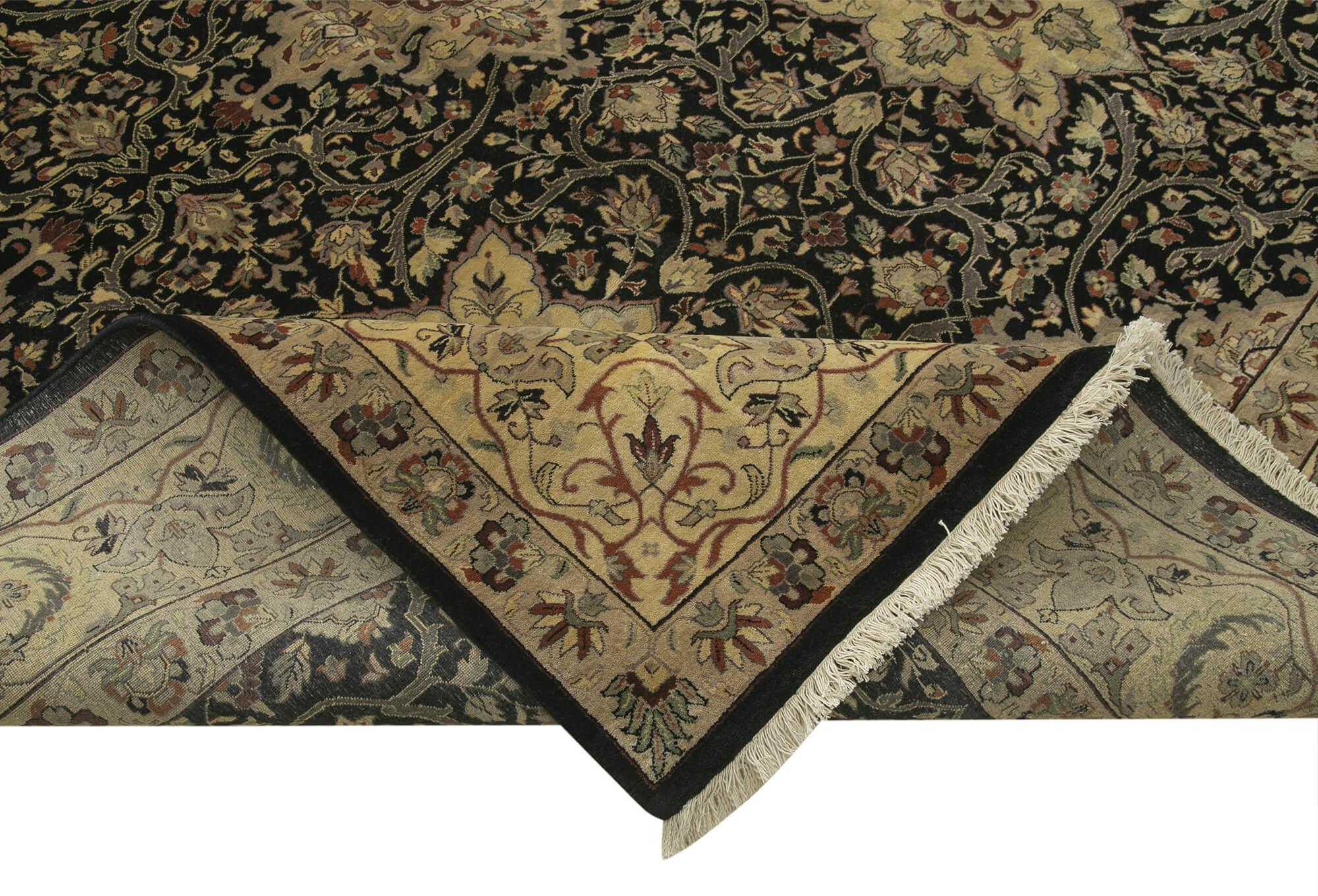 12 x 18 Beige Oushak Rug - 4105