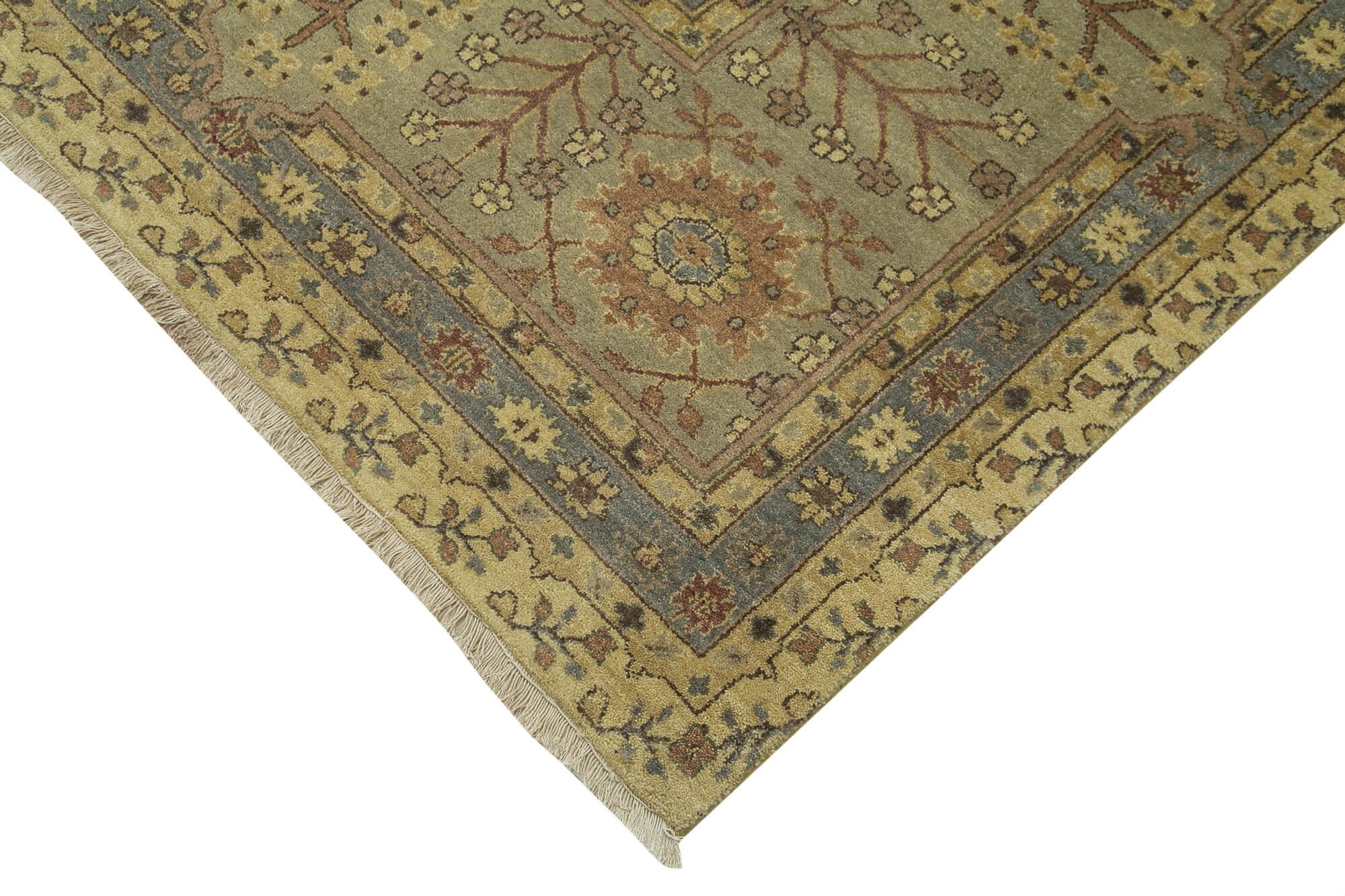 12 x 15 Beige Oushak Rug - 4106