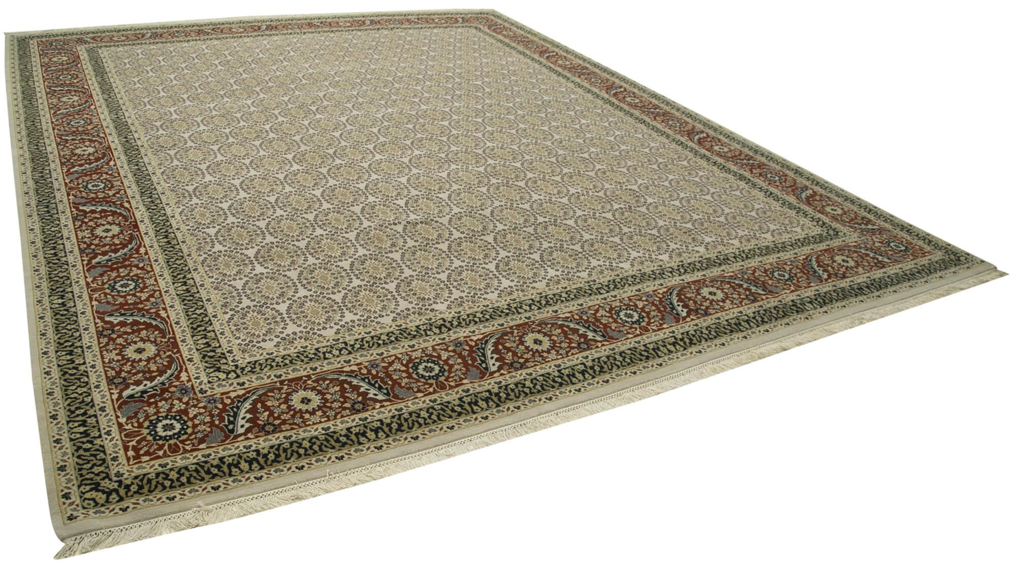 12 x 15 Beige Oushak Rug - 4107