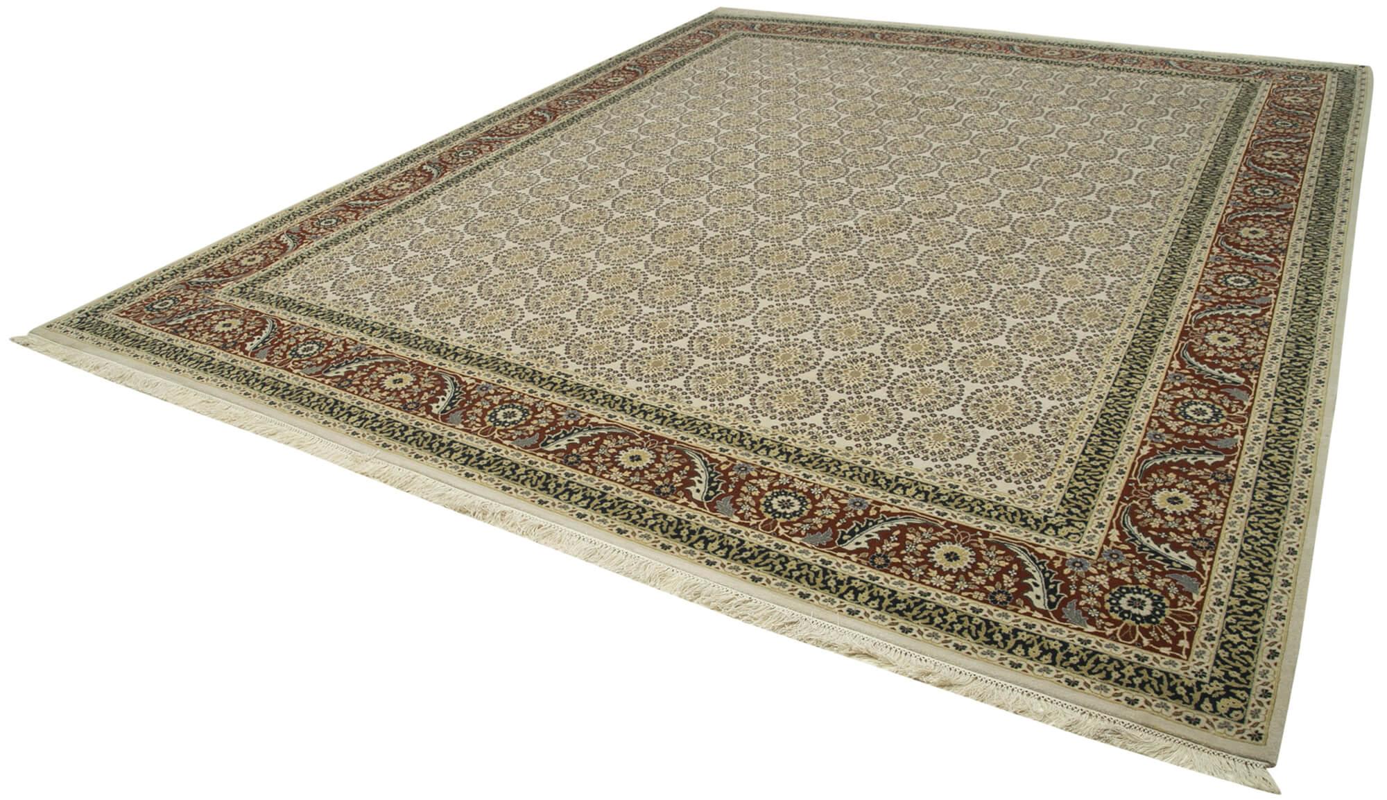 12 x 15 Beige Oushak Rug - 4107