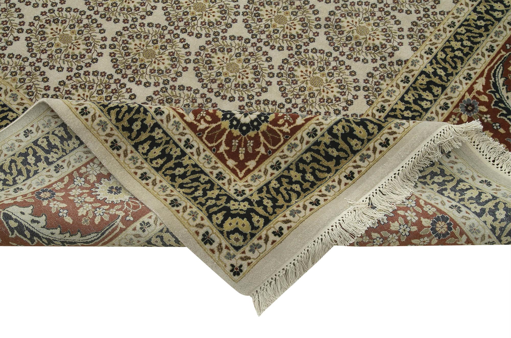 12 x 15 Beige Oushak Rug - 4107