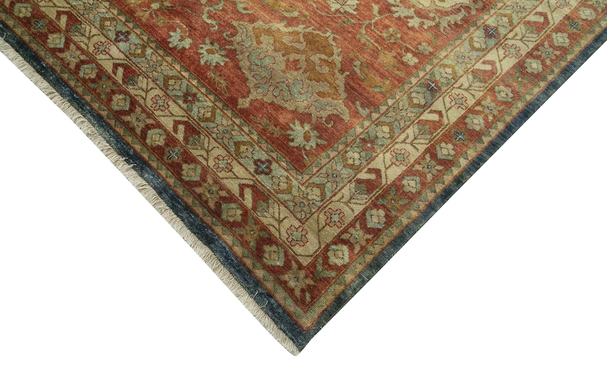 12 x 17 Beige Oushak Rug - 4108