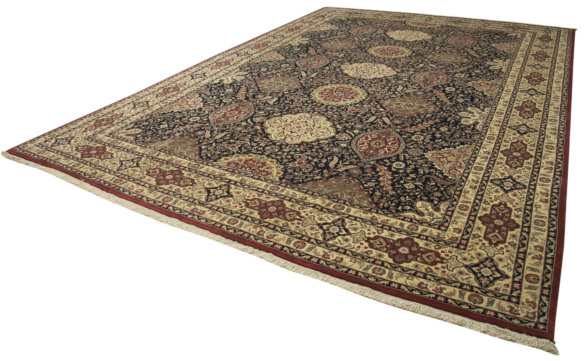 12 x 18 Beige Oushak Rug - 4109