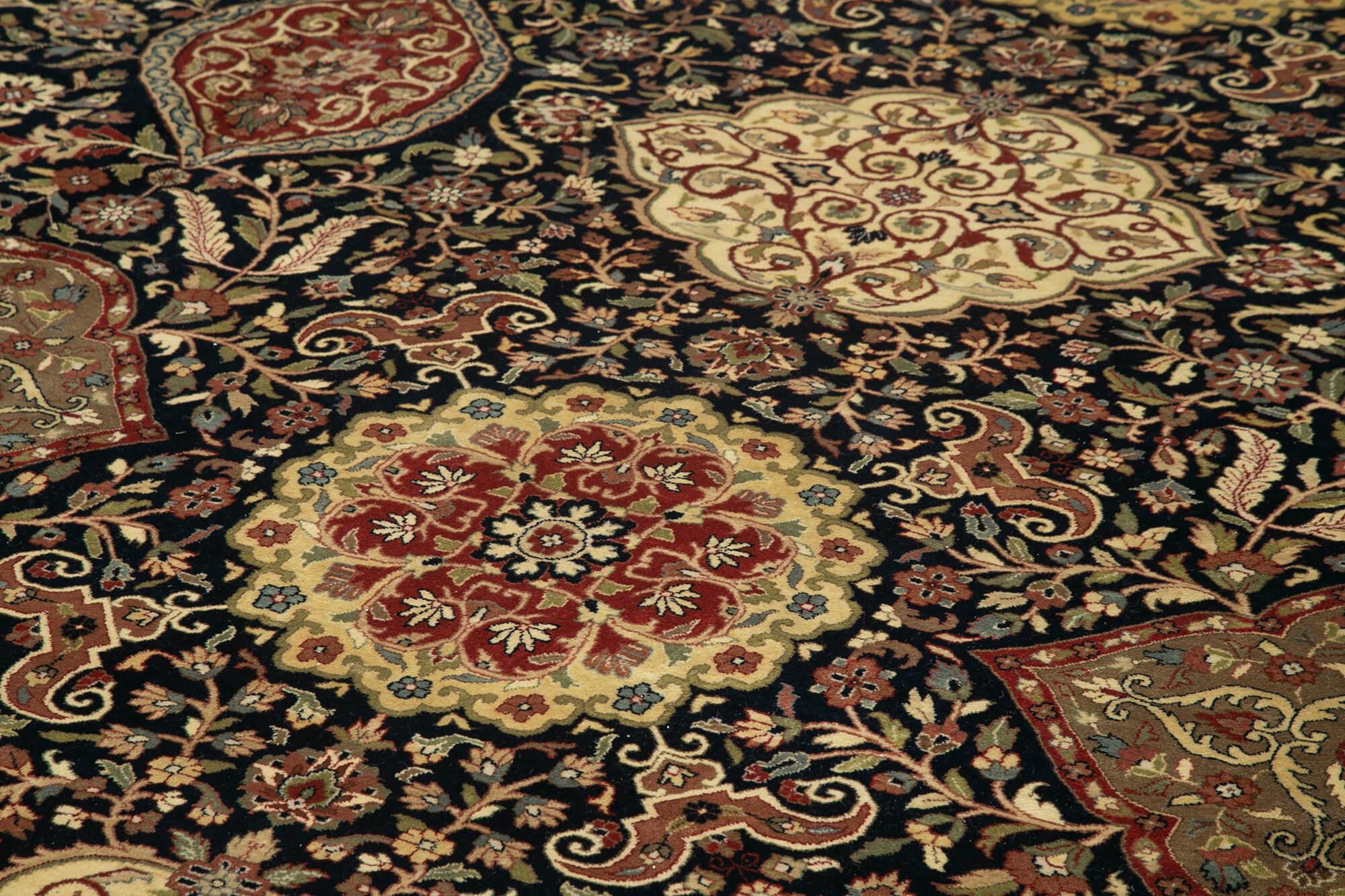 12 x 18 Beige Oushak Rug - 4109