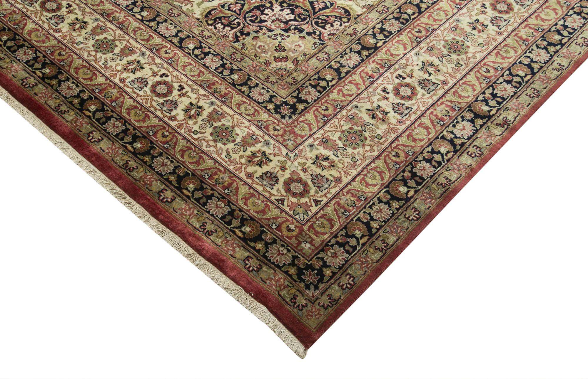 12 x 18 Beige Oushak Rug - 4115