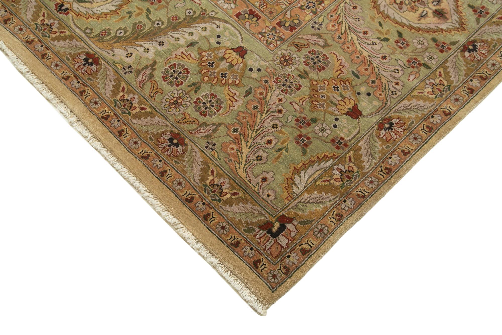 12 x 19 Brown Oushak Rug - 4124