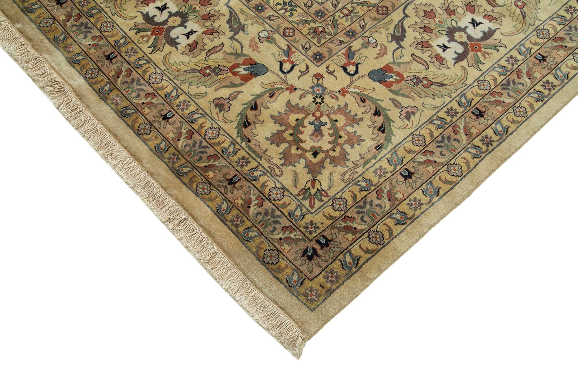 12 x 15 Beige Oushak Rug - 4127