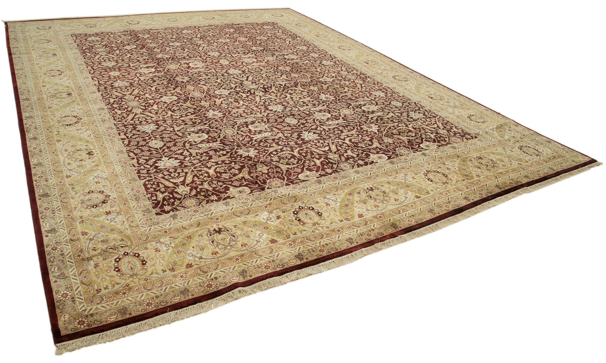 12 x 15 Yellow Oushak Rug - 4129