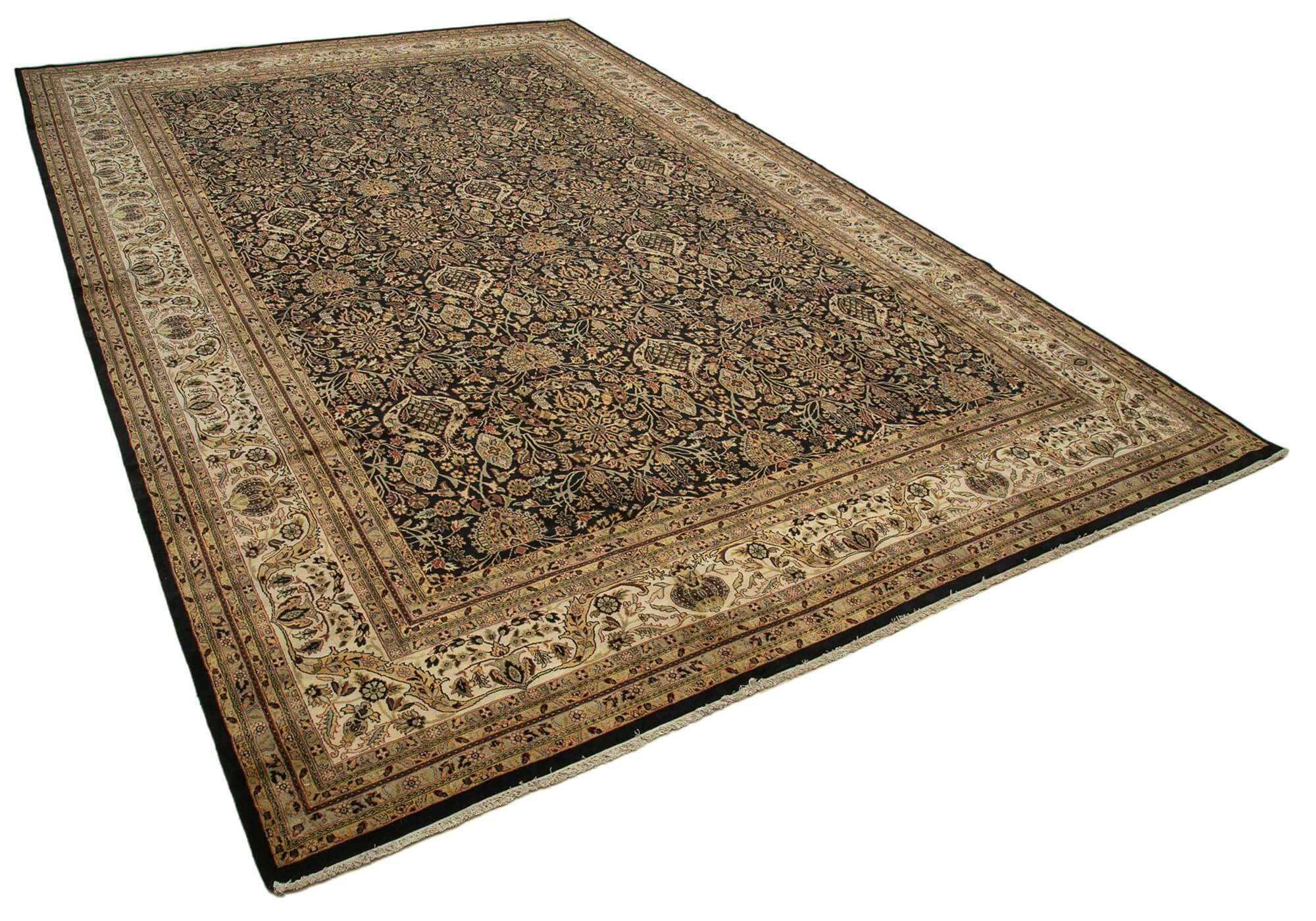 12 x 18 Beige Oushak Rug - 4134