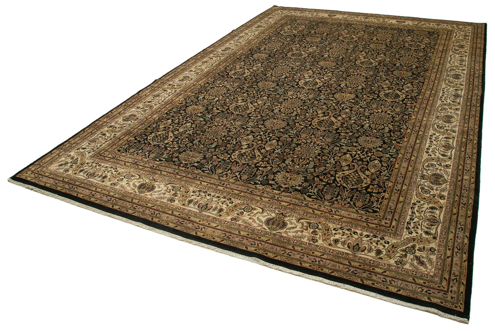 12 x 18 Beige Oushak Rug - 4134