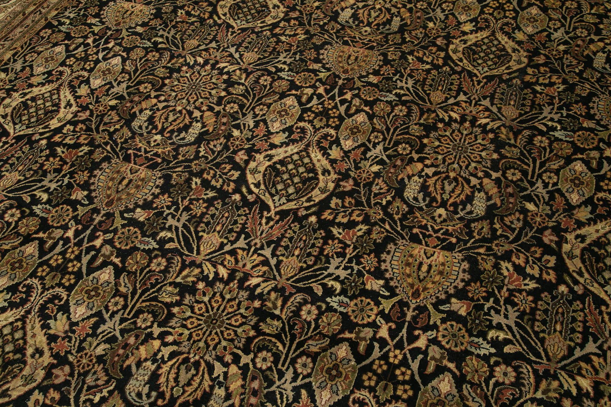 12 x 18 Beige Oushak Rug - 4134