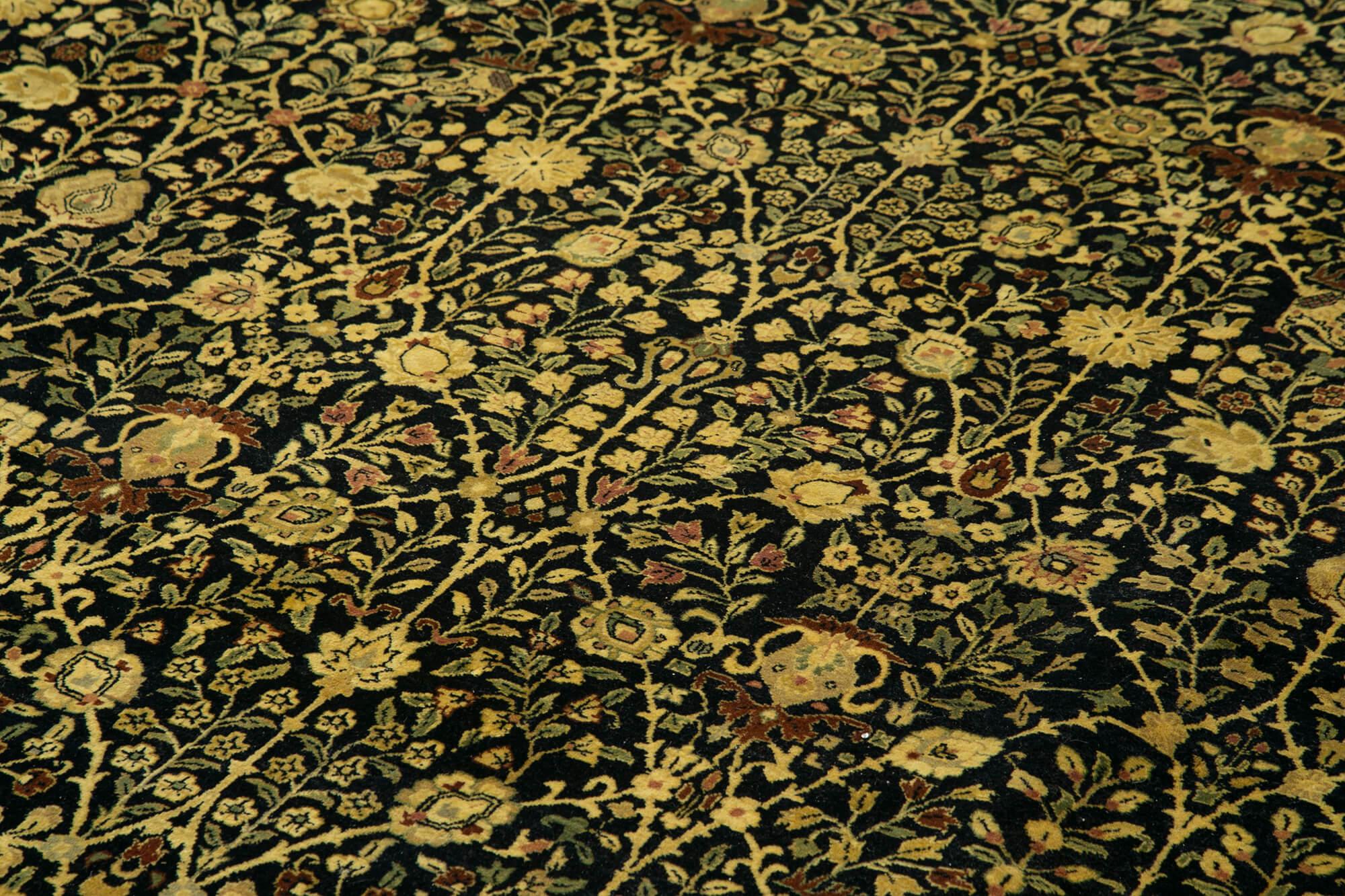 12 x 18 Yellow Oushak Rug - 4136