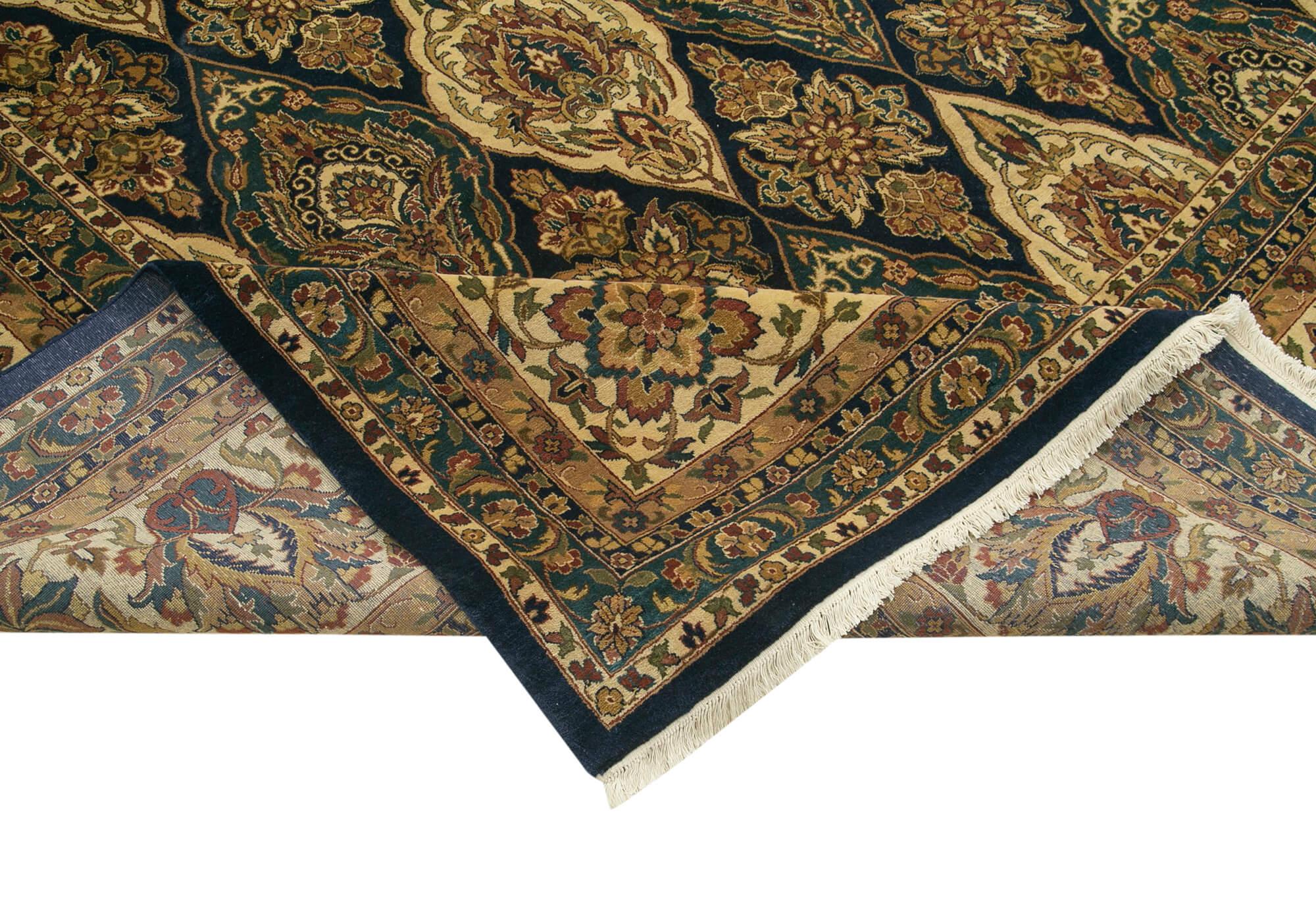 13 x 20 Beige Oushak Rug - 4144